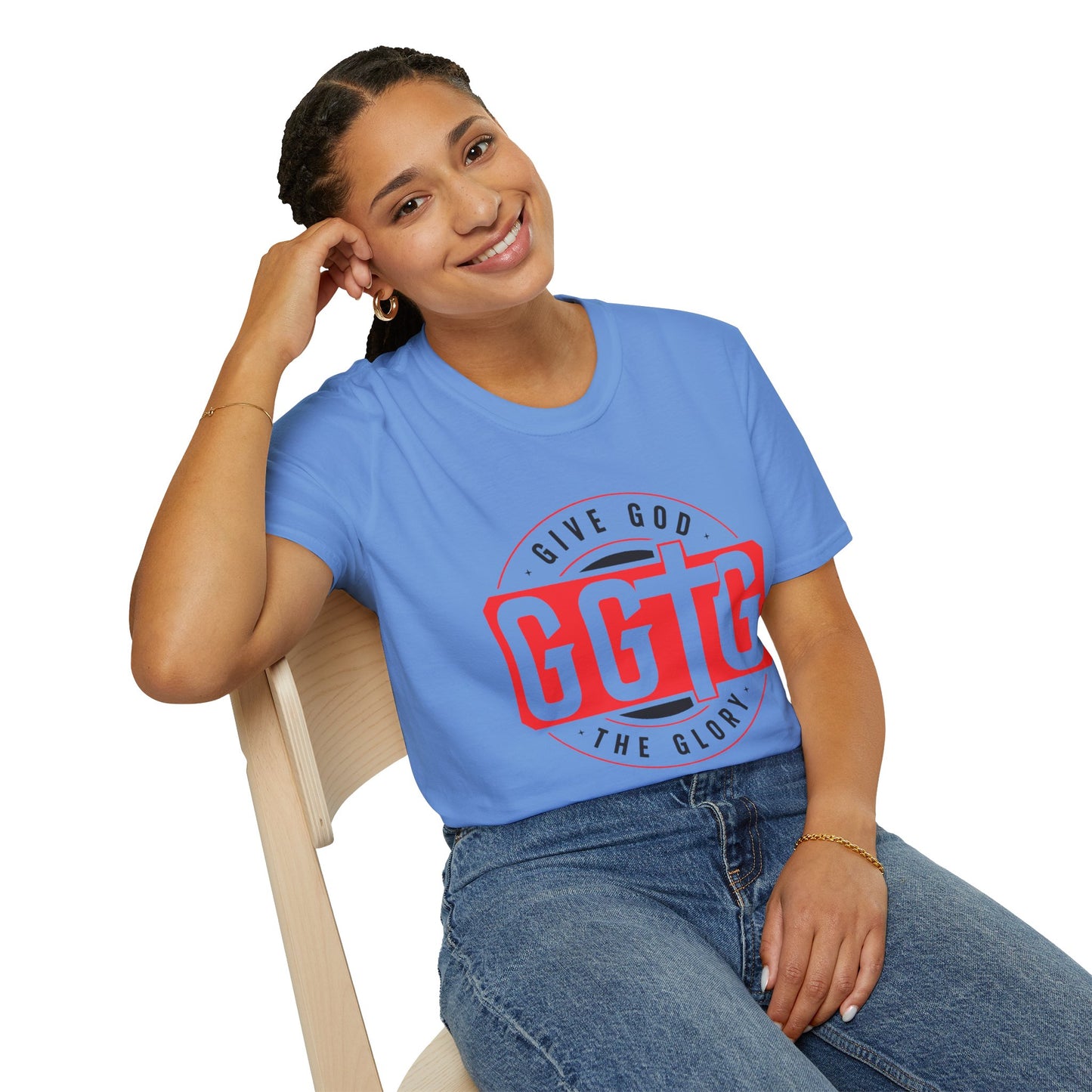 Inspirational Unisex T-Shirt - "Give God The Glory" & "Tell Your Story"