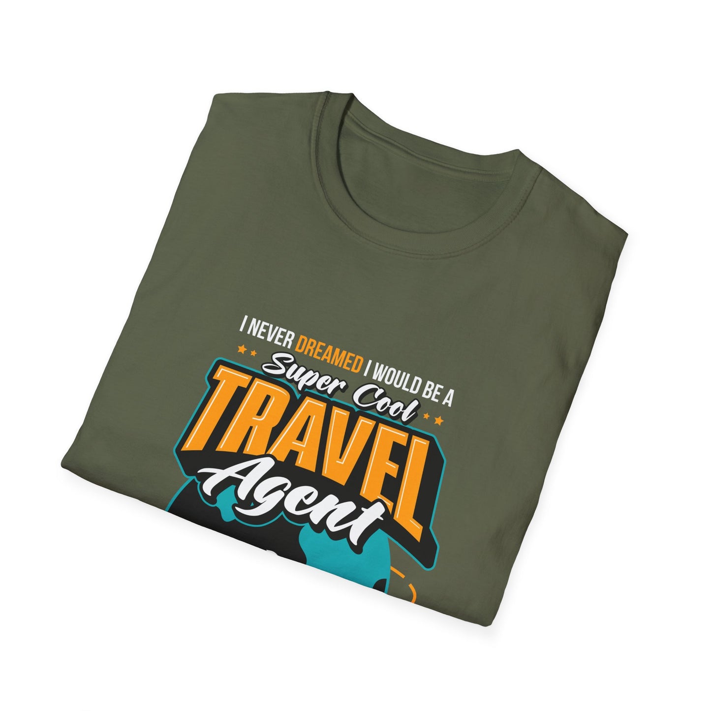 Travel Agent T-Shirt — "Super Cool Travel Agent" Graphic Tee