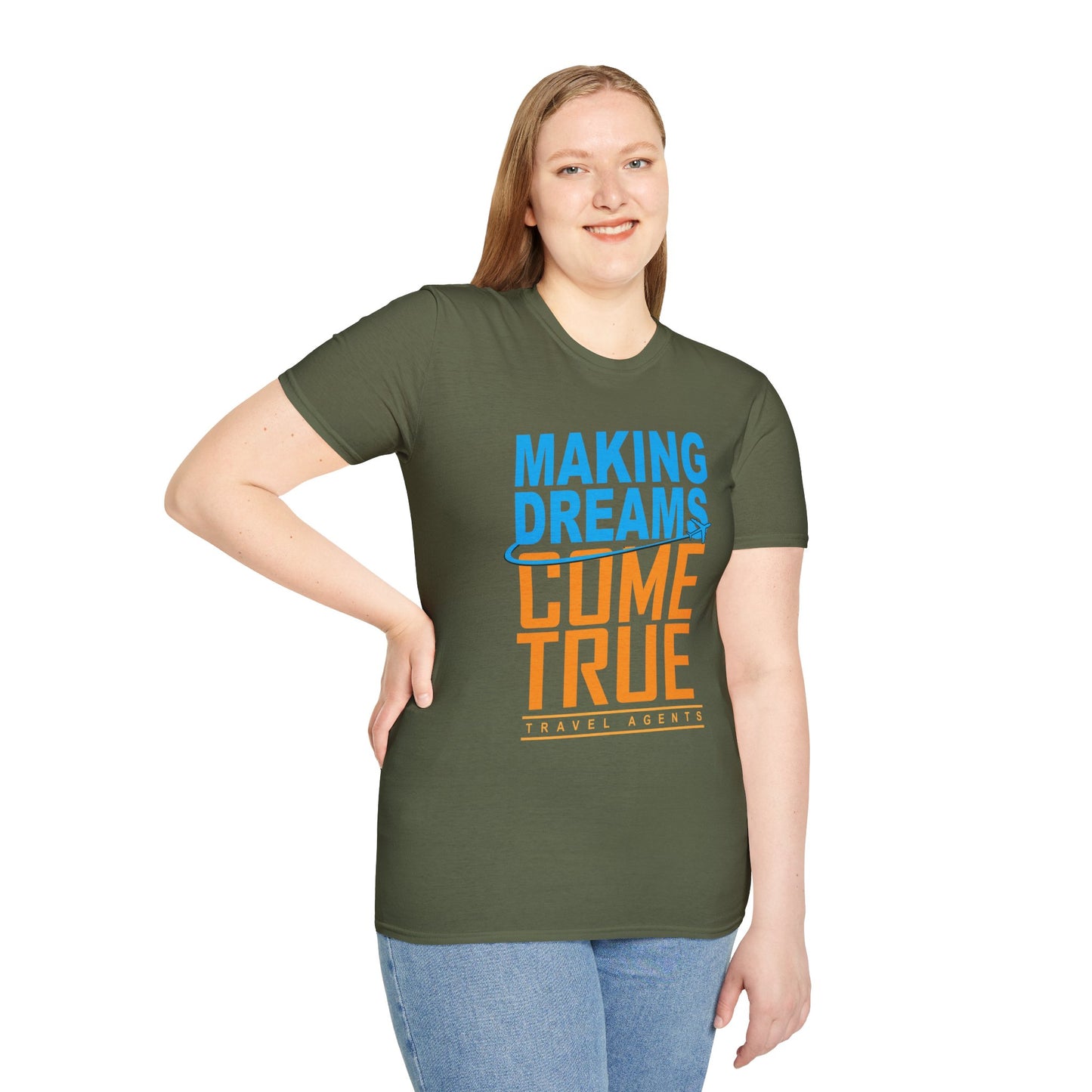 Travel Agent T-Shirt — "MakingDreams Travel Agent" Graphic Tee