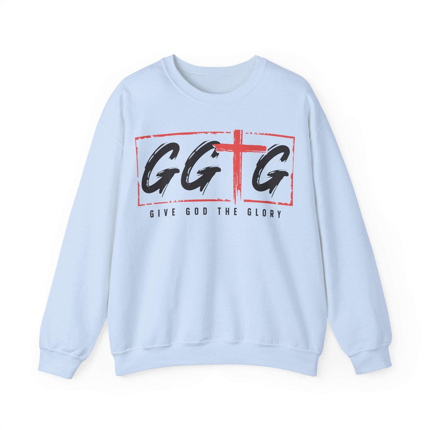 Unisex Crewneck Sweatshirt - "Give God the Glory" & "Tell Your Story" Design