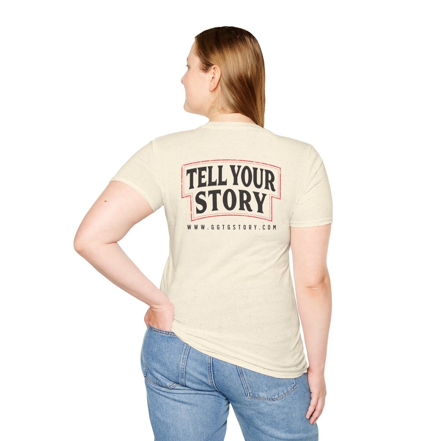 Inspirational Unisex T-Shirt - "Give God The Glory" & "Tell Your Story"
