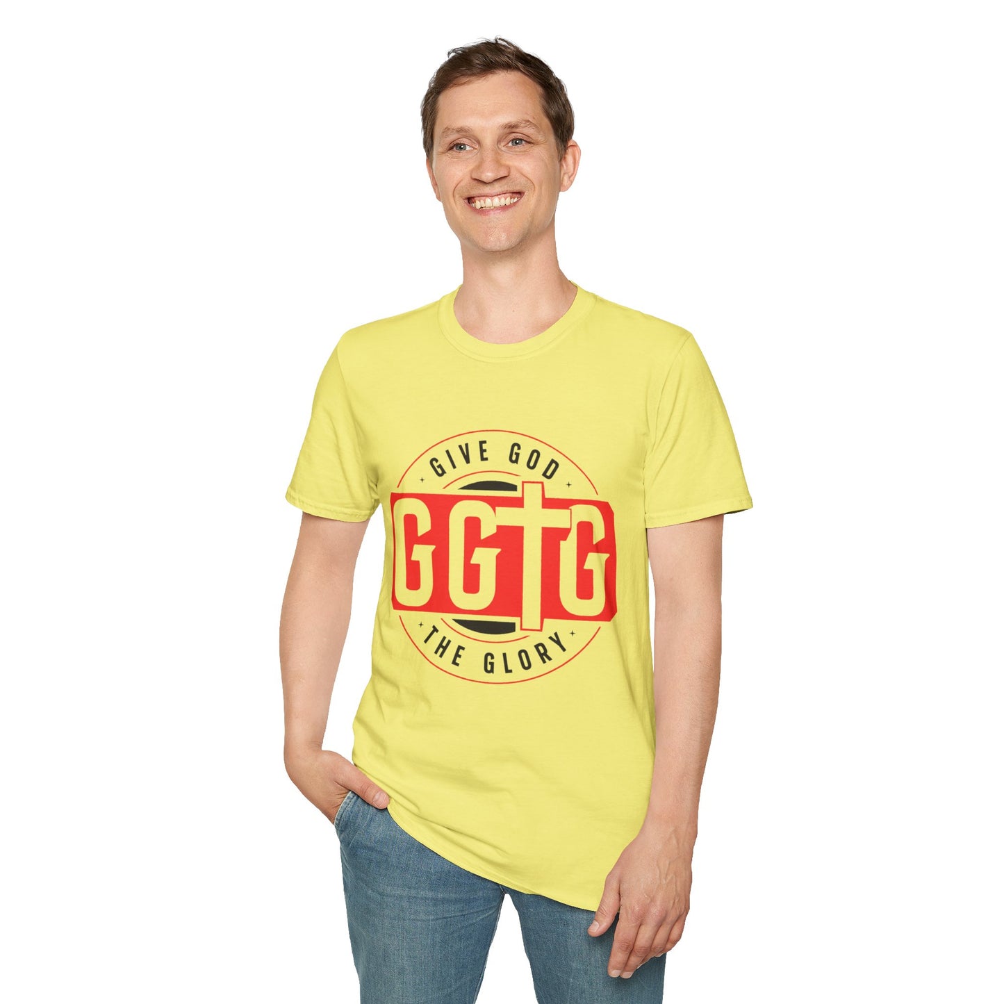 Inspirational Unisex T-Shirt - "Give God The Glory" & "Tell Your Story"