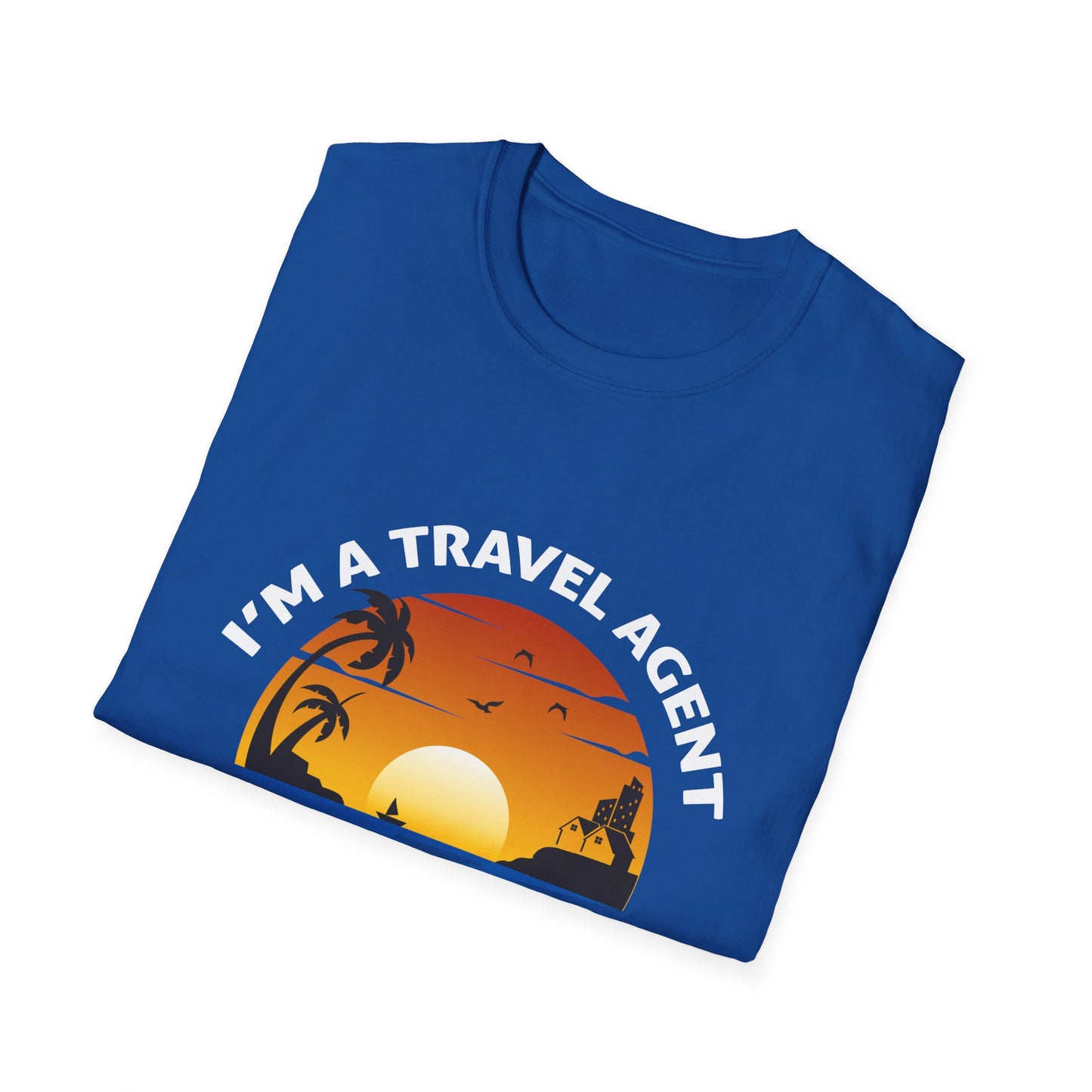 Travel Agent T-Shirt — "Super Power - Travel Agent" Graphic Tee