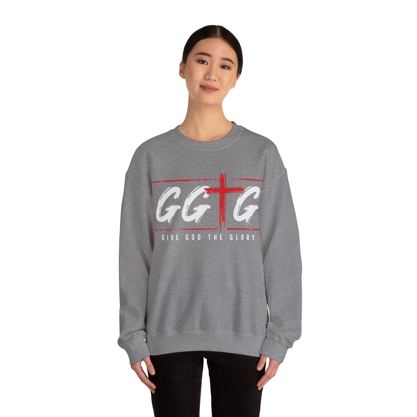 Inspiring Unisex Crewneck Sweatshirt - "Tell Your Story" Design