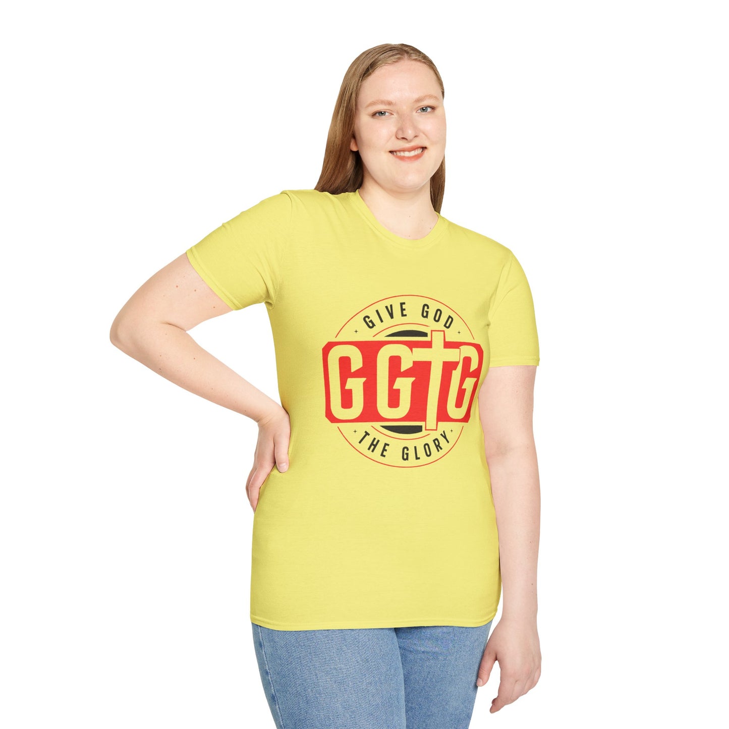 Inspirational Unisex T-Shirt - "Give God The Glory" & "Tell Your Story"