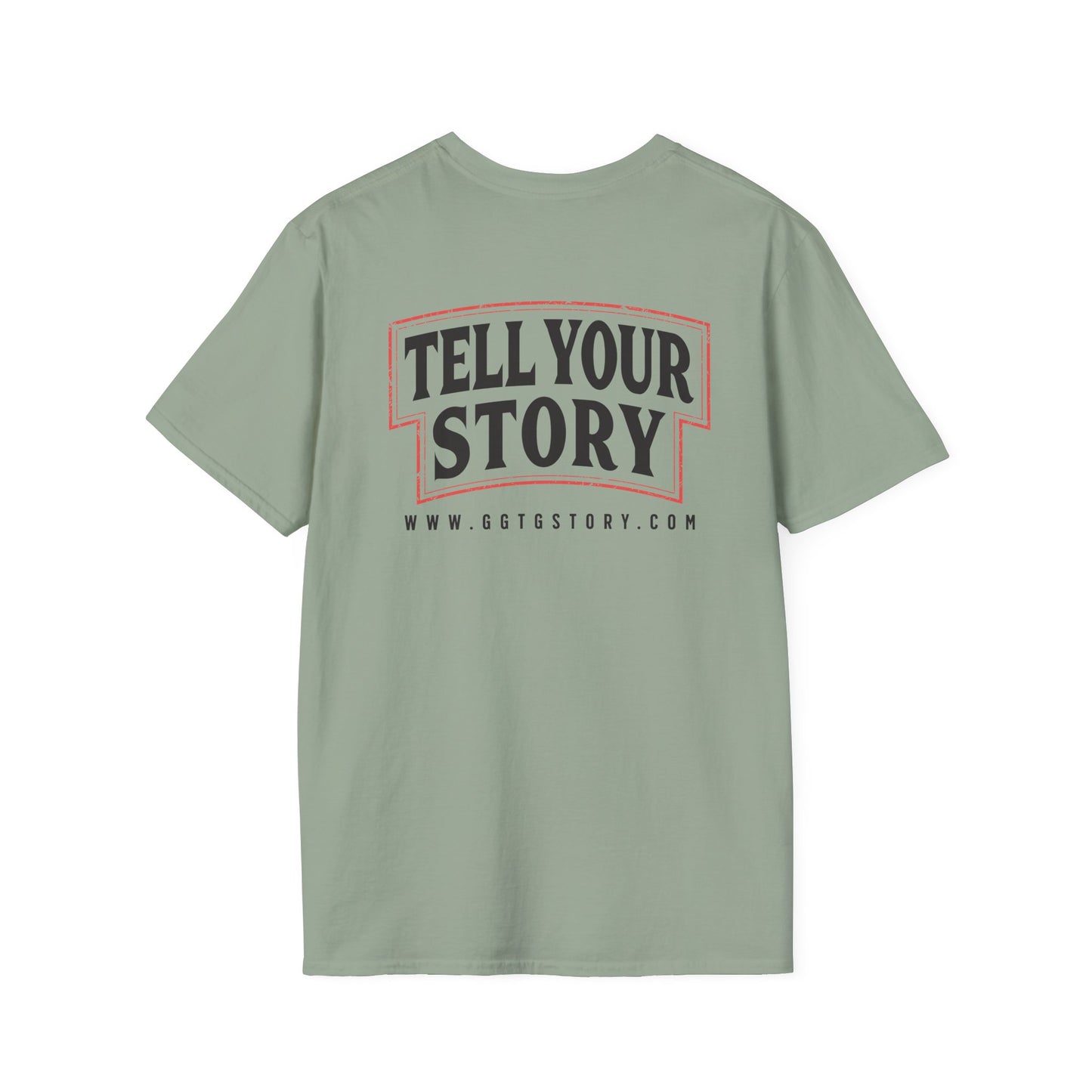 Unisex Inspirational T-Shirt - 'Give God the Glory' & 'Tell Your Story'