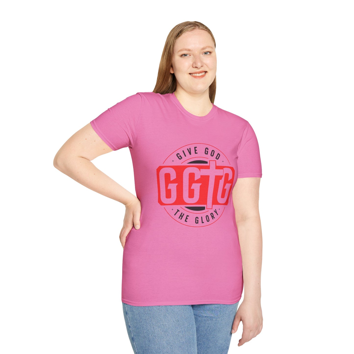 Inspirational Unisex T-Shirt - "Give God The Glory" & "Tell Your Story"