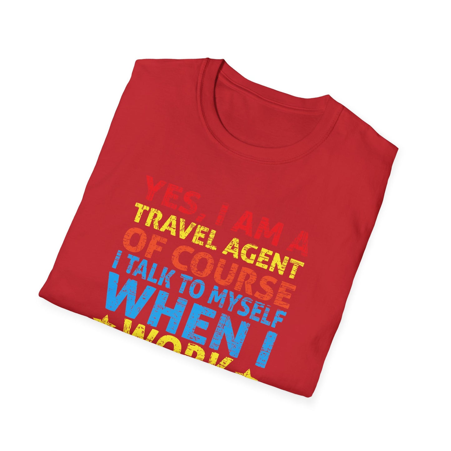 Travel Agent T-Shirt — "Expert Advice - Travel Agent" Graphic Tee
