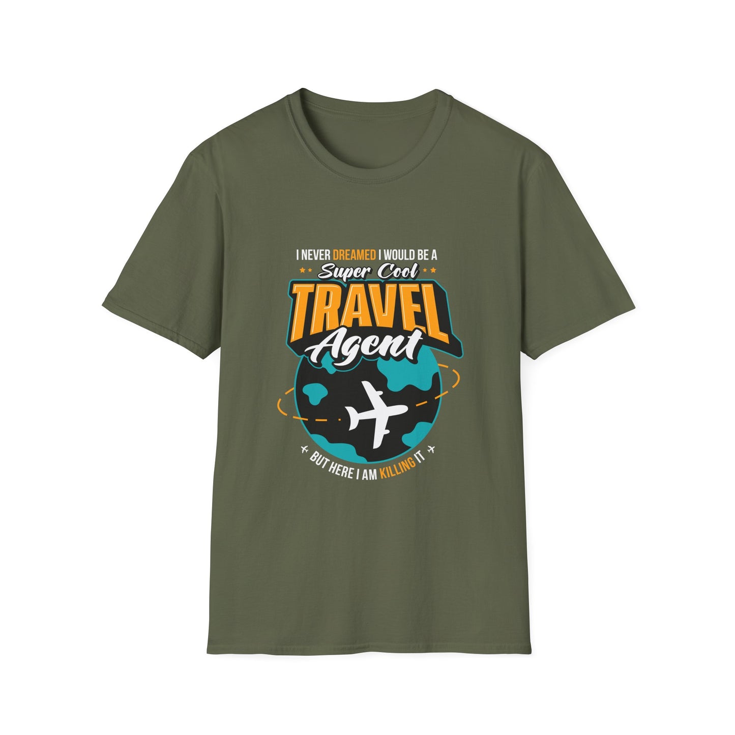 Travel Agent T-Shirt — "Super Cool Travel Agent" Graphic Tee