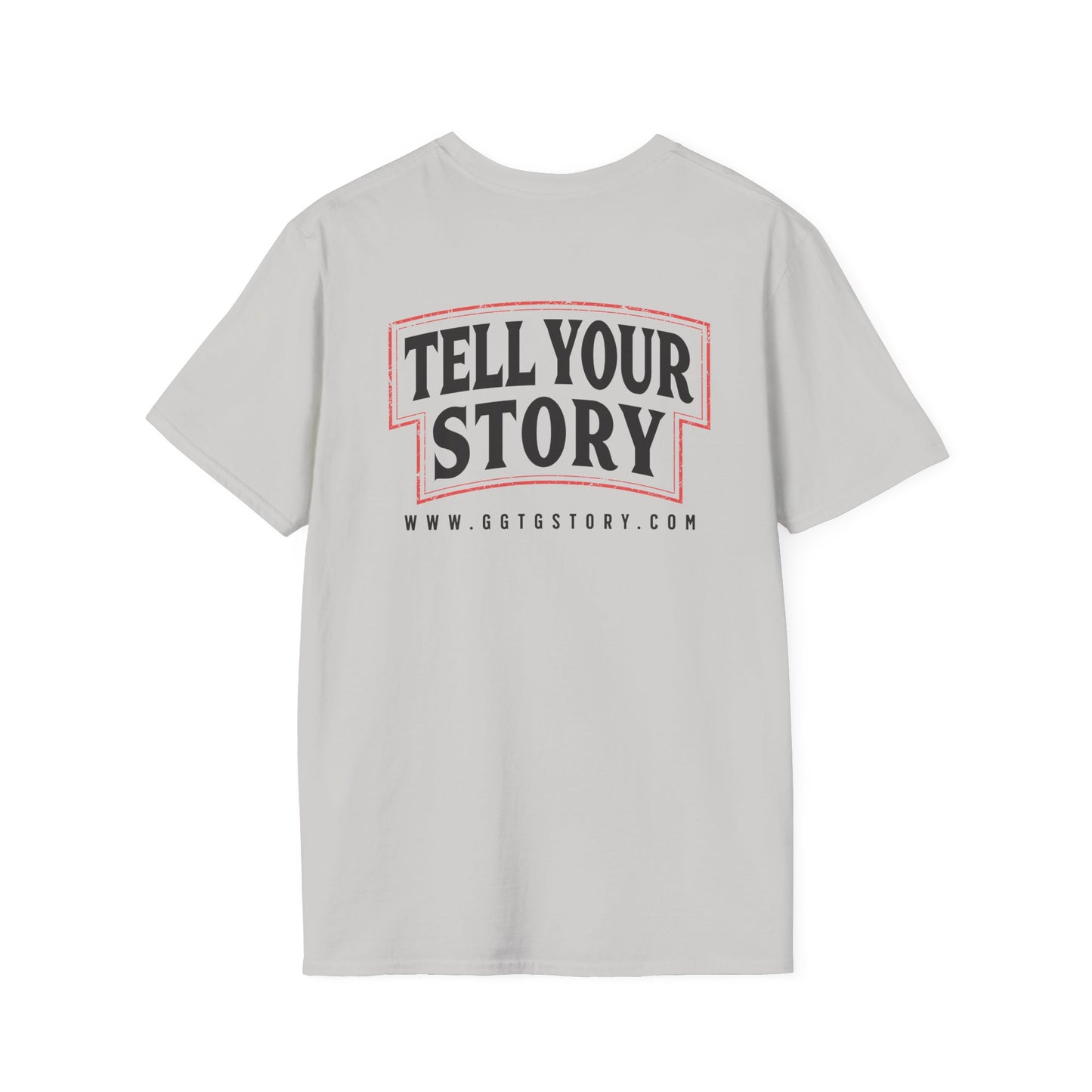 Unisex Inspirational T-Shirt - 'Give God the Glory' & 'Tell Your Story'