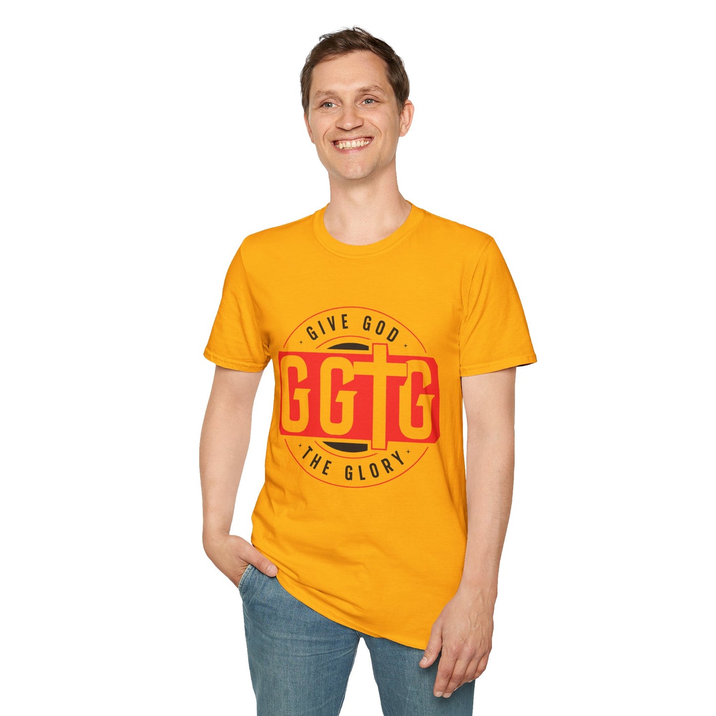 Inspirational Unisex T-Shirt - "Give God The Glory" & "Tell Your Story"