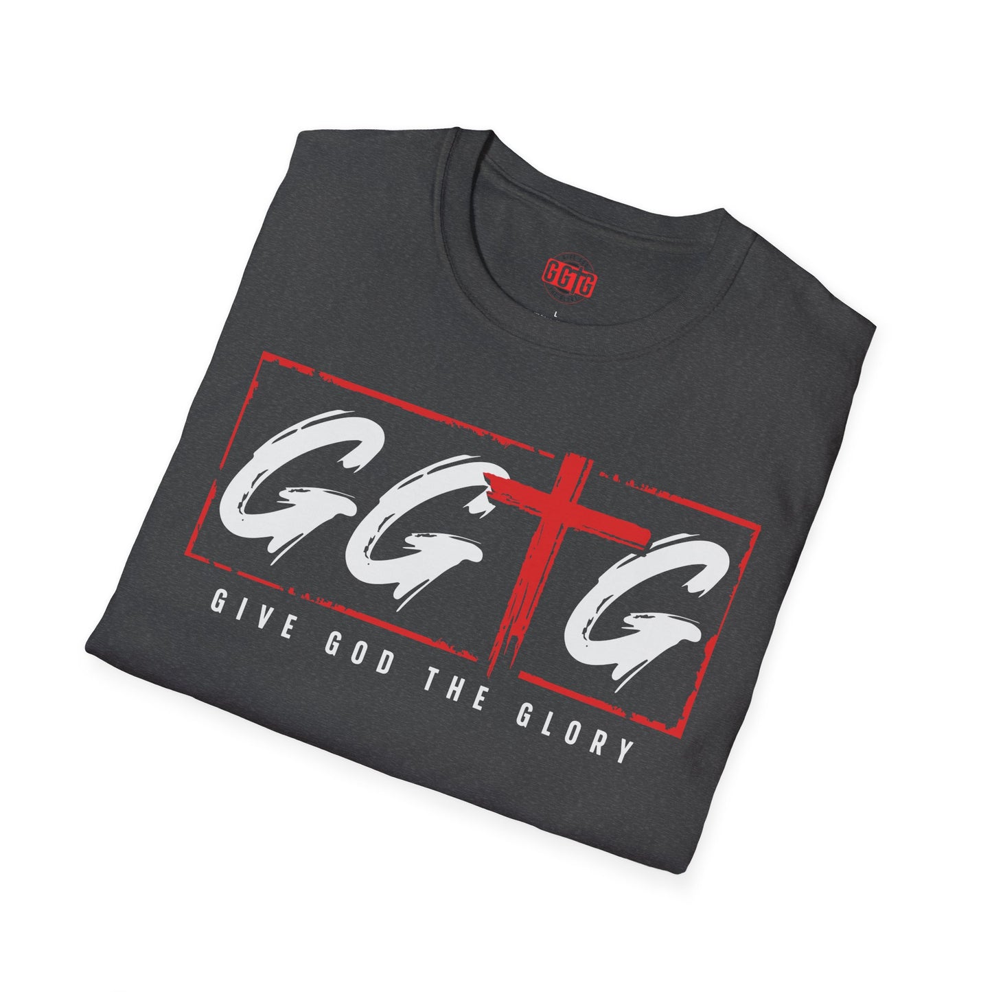 Unisex Softstyle T-Shirt  Inspirational - "Give God the Glory" & "Tell Your Story"