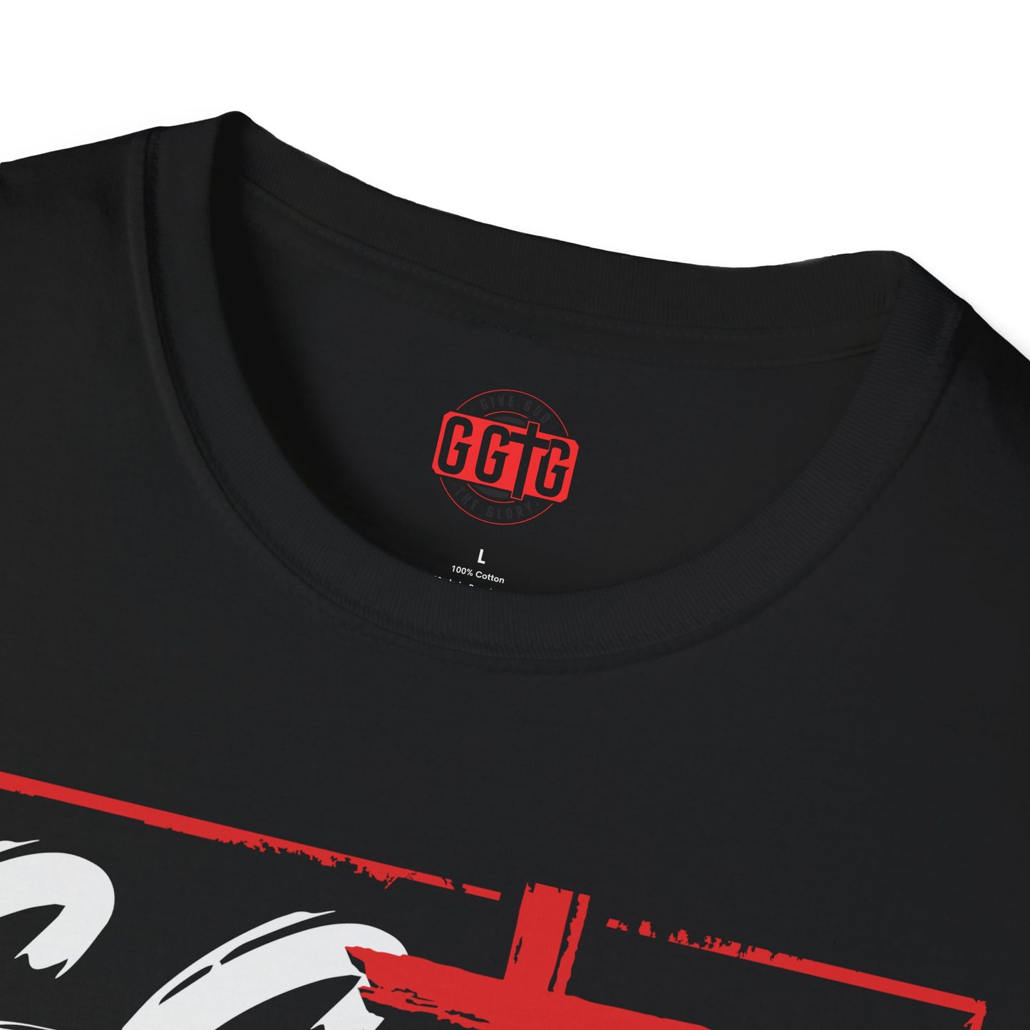 Unisex Softstyle T-Shirt  Inspirational - "Give God the Glory" & "Tell Your Story"