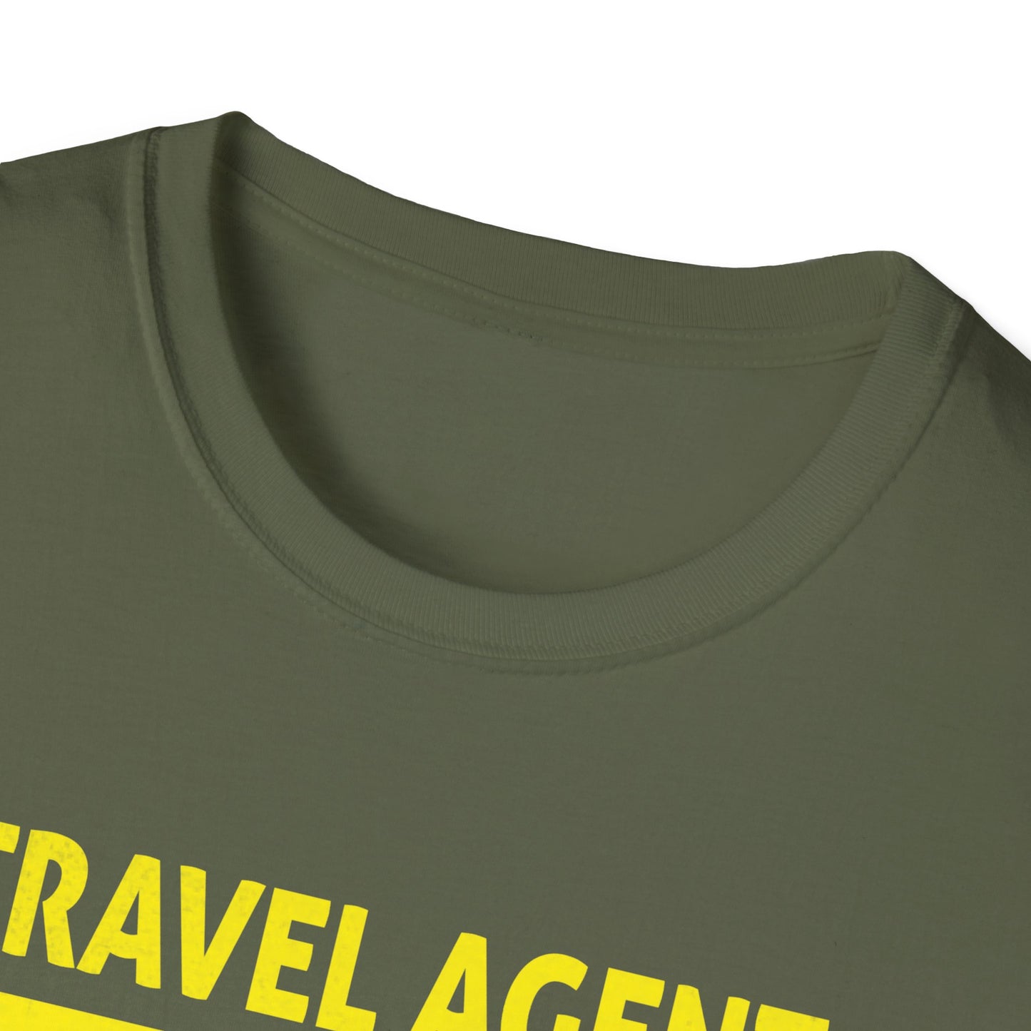 Travel Agent T-Shirt — "Warning - Travel Agent" Graphic Tee