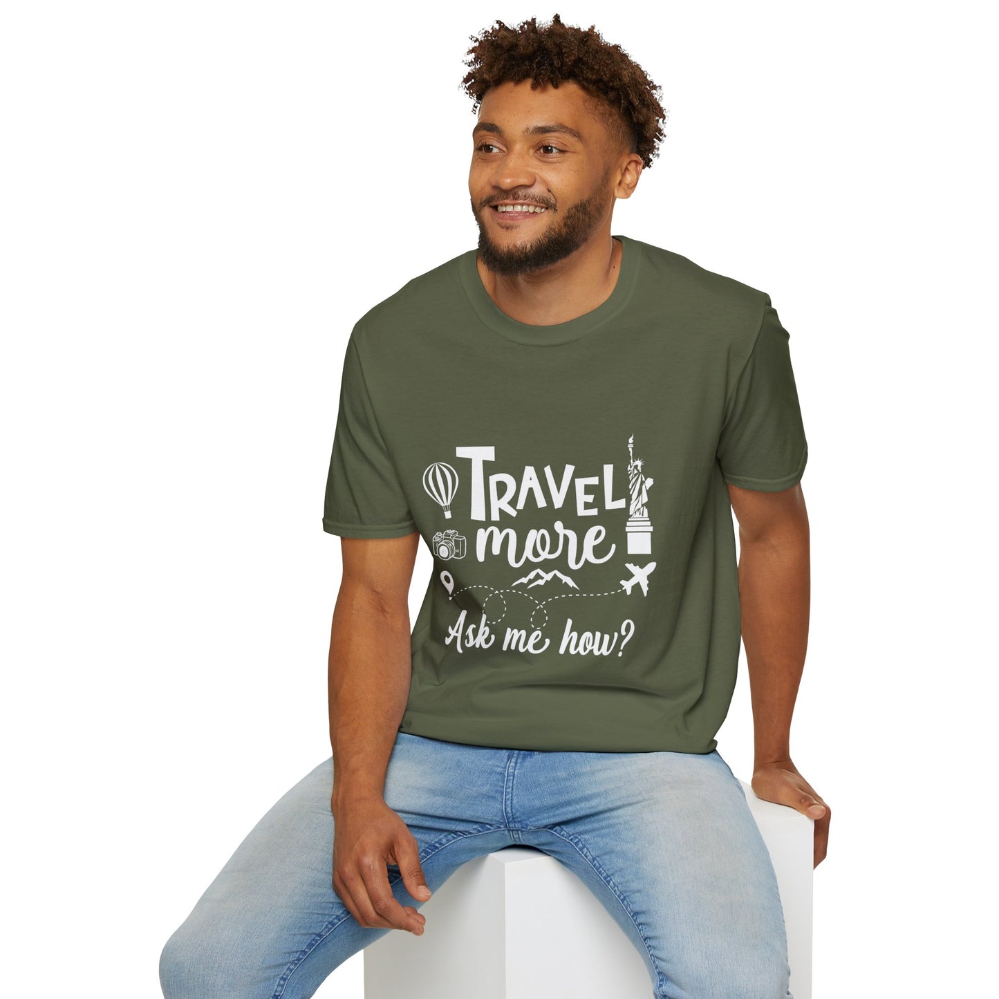 Travel Agent T-Shirt — " Travel More Travel Agent" Graphic Tee
