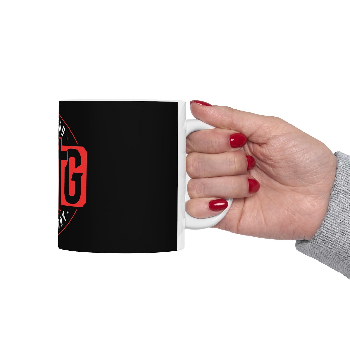 Inspirational Ceramic Mug - "Give God The Glory" - 11oz & 15oz