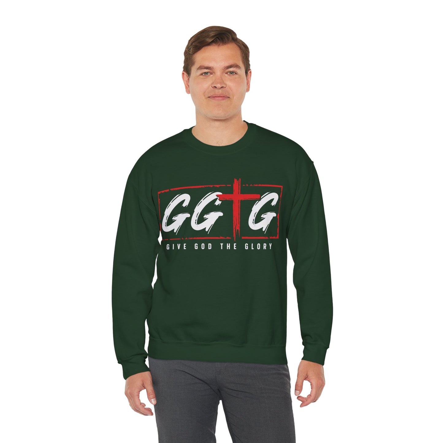 Inspiring Unisex Crewneck Sweatshirt - "Tell Your Story" Design