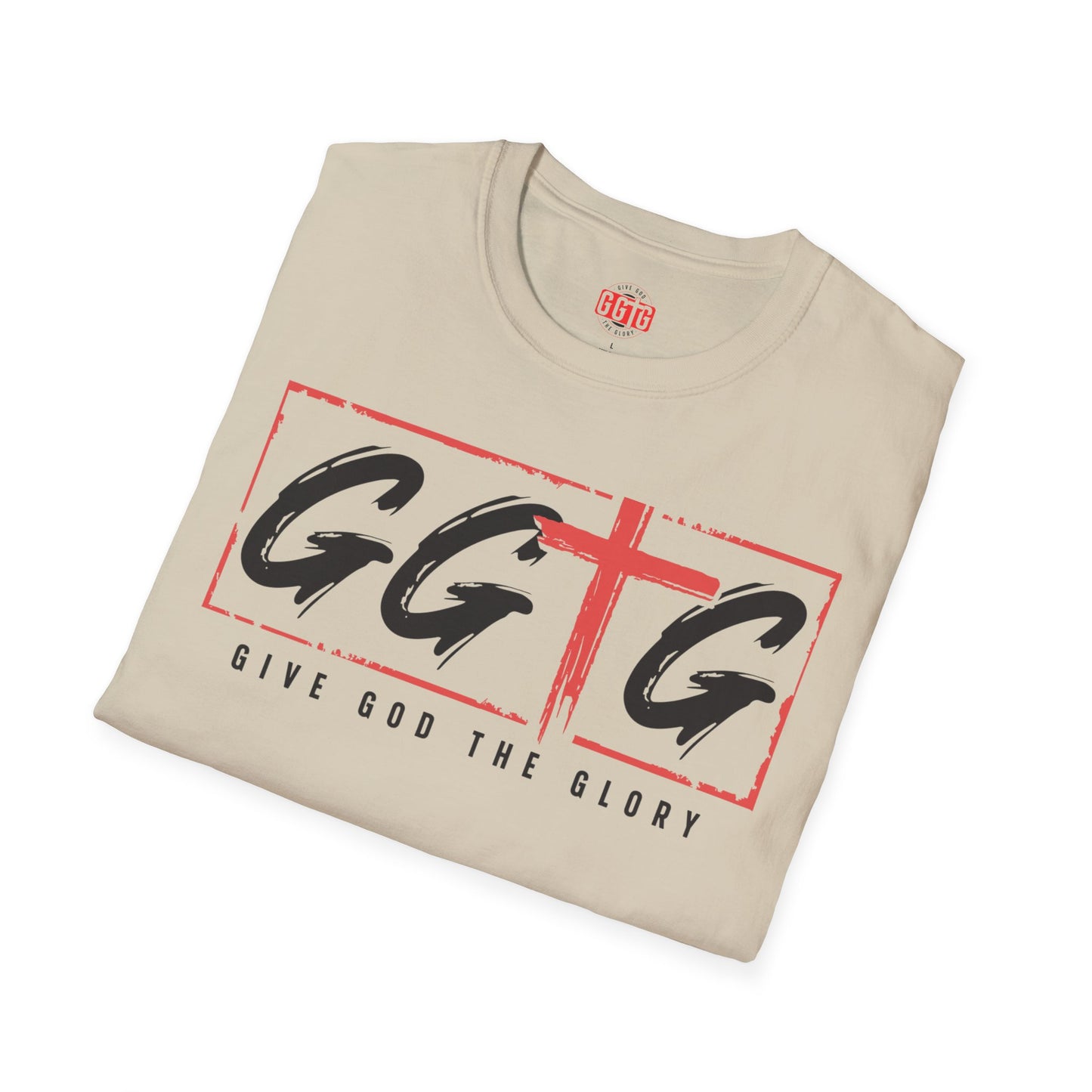 Unisex Inspirational T-Shirt - 'Give God the Glory' & 'Tell Your Story'