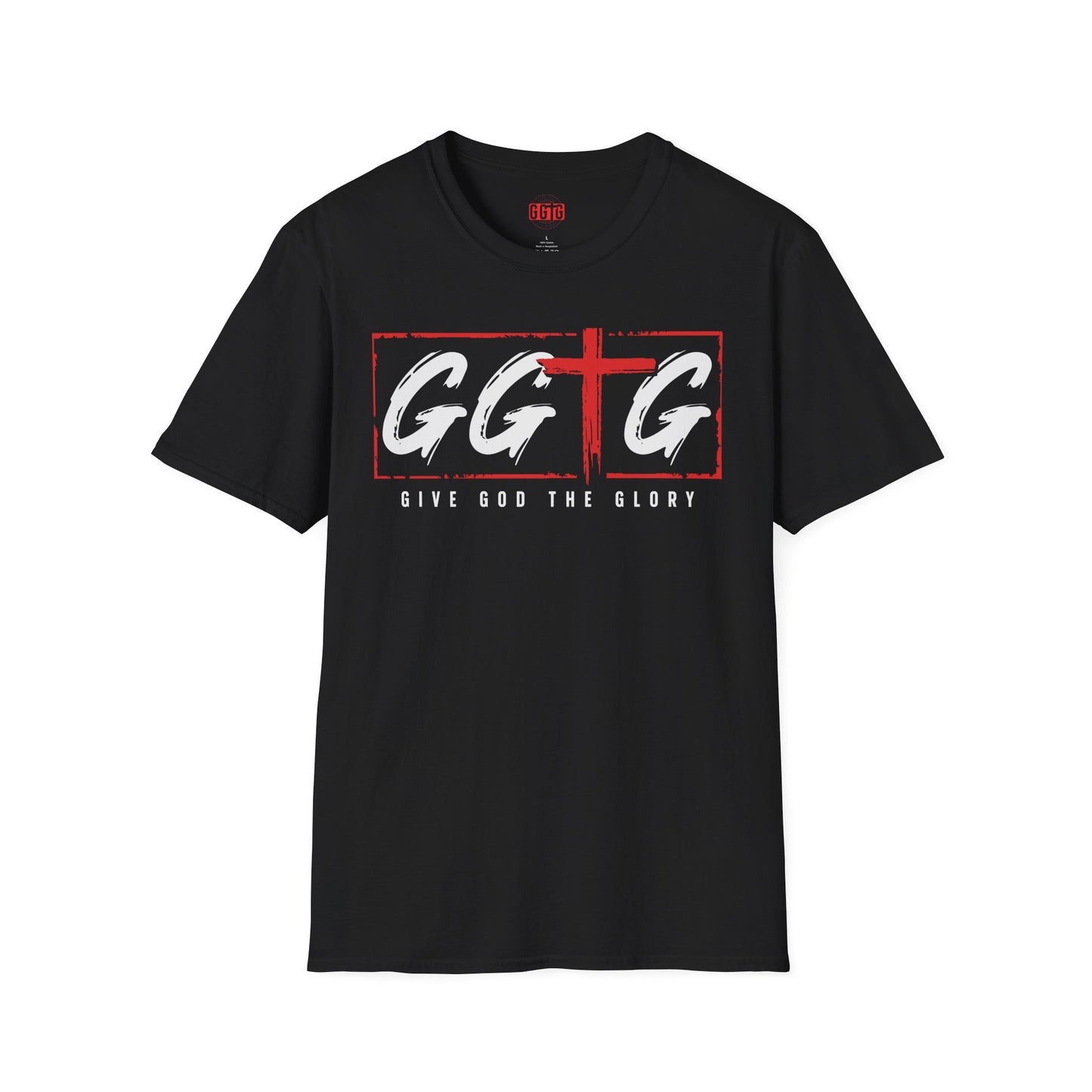 Unisex Softstyle T-Shirt  Inspirational - "Give God the Glory" & "Tell Your Story"