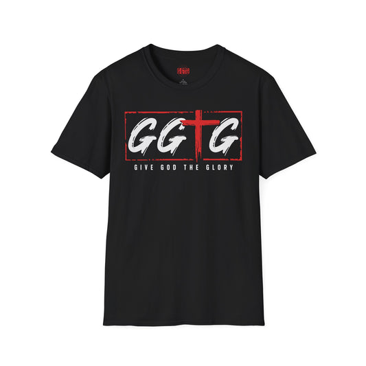Unisex Softstyle T-Shirt  Inspirational - "Give God the Glory" & "Tell Your Story"