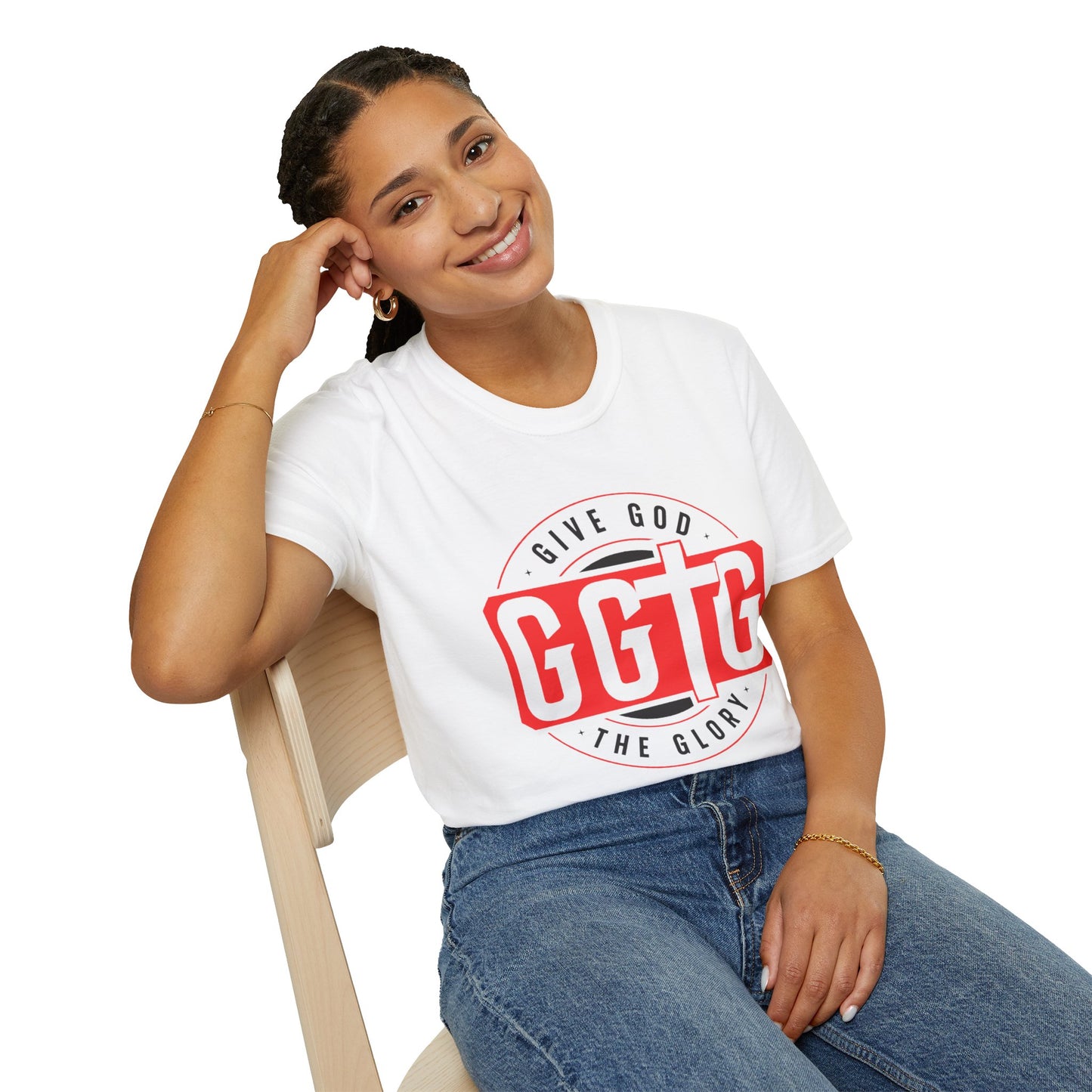 Inspirational Unisex T-Shirt - "Give God The Glory" & "Tell Your Story"