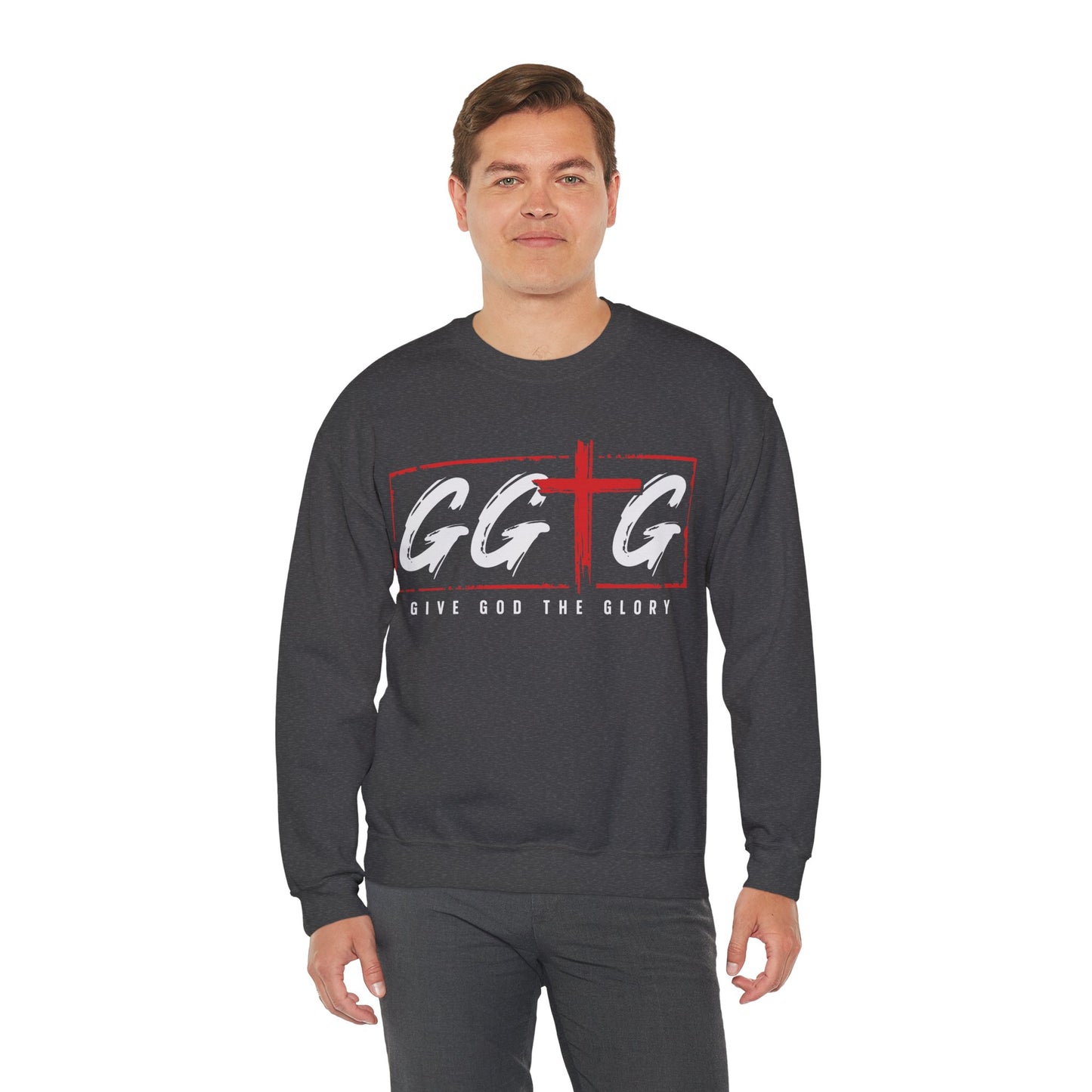 Inspiring Unisex Crewneck Sweatshirt - "Tell Your Story" Design