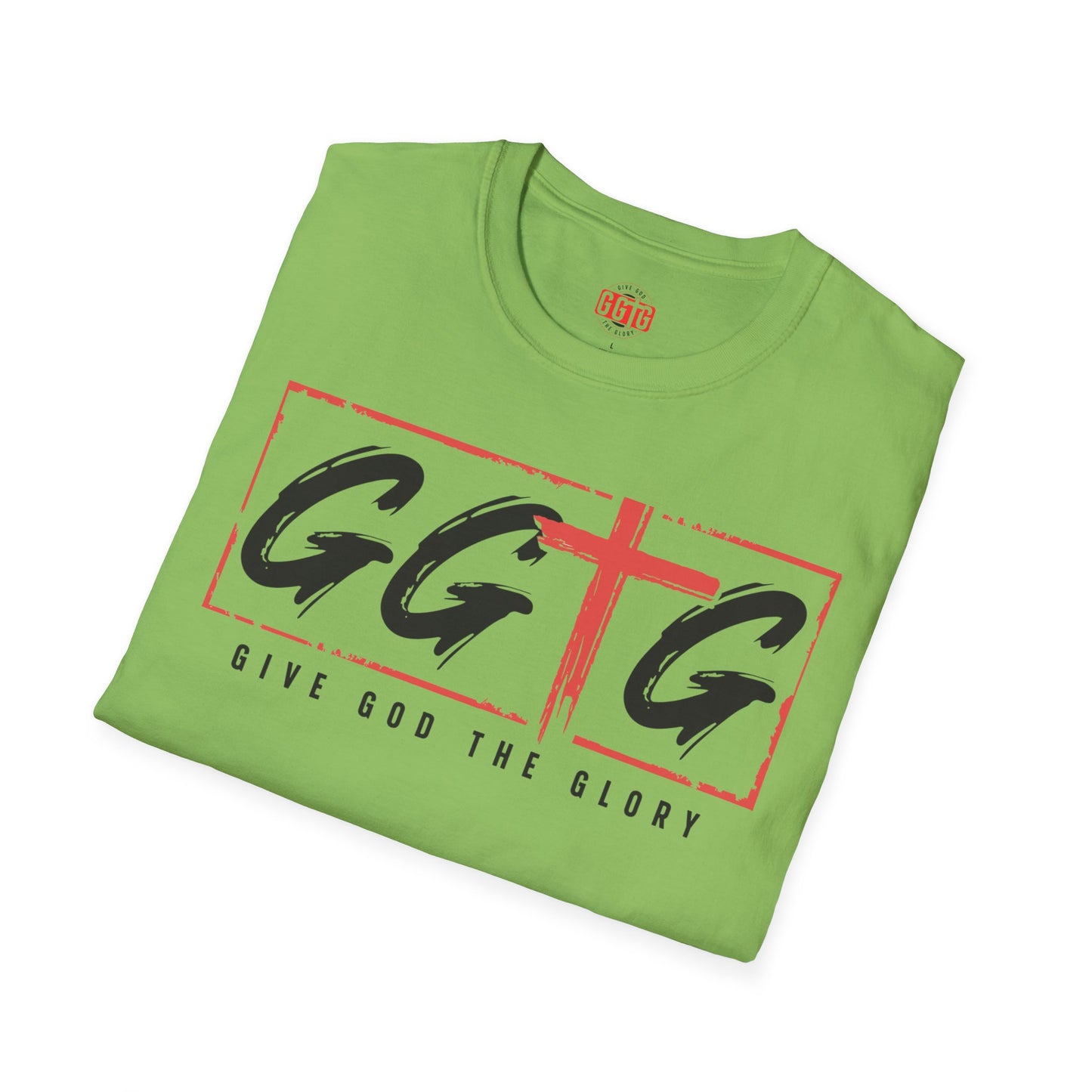 Unisex Inspirational T-Shirt - 'Give God the Glory' & 'Tell Your Story'