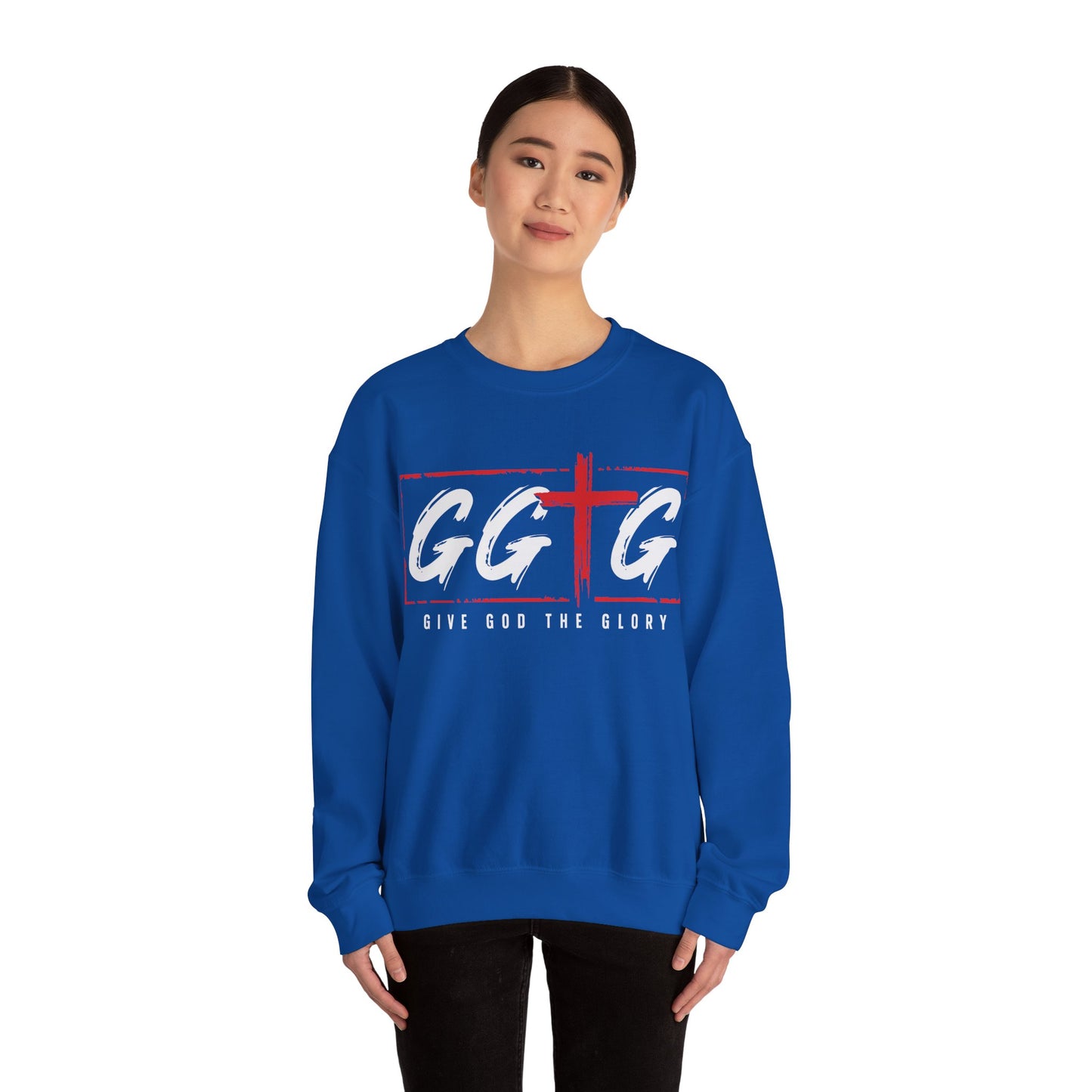 Inspiring Unisex Crewneck Sweatshirt - "Tell Your Story" Design