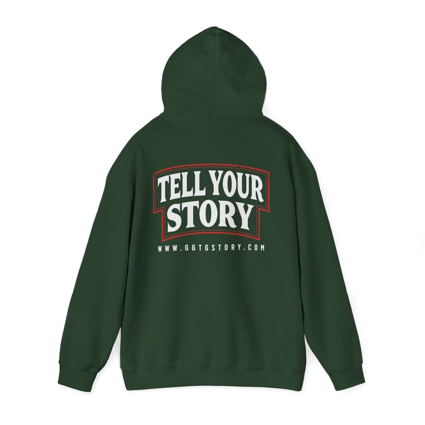 Give God the Glory Unisex Hooded Sweatshirt - Inspirational Comfort Wear