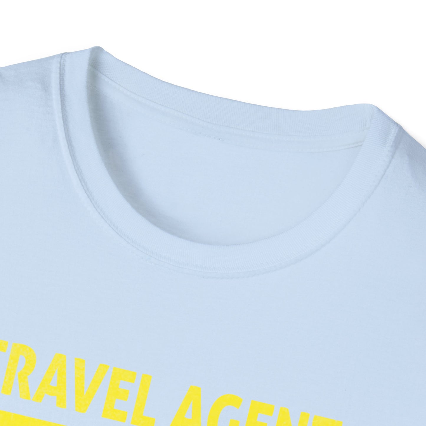 Travel Agent T-Shirt — "Warning - Travel Agent" Graphic Tee