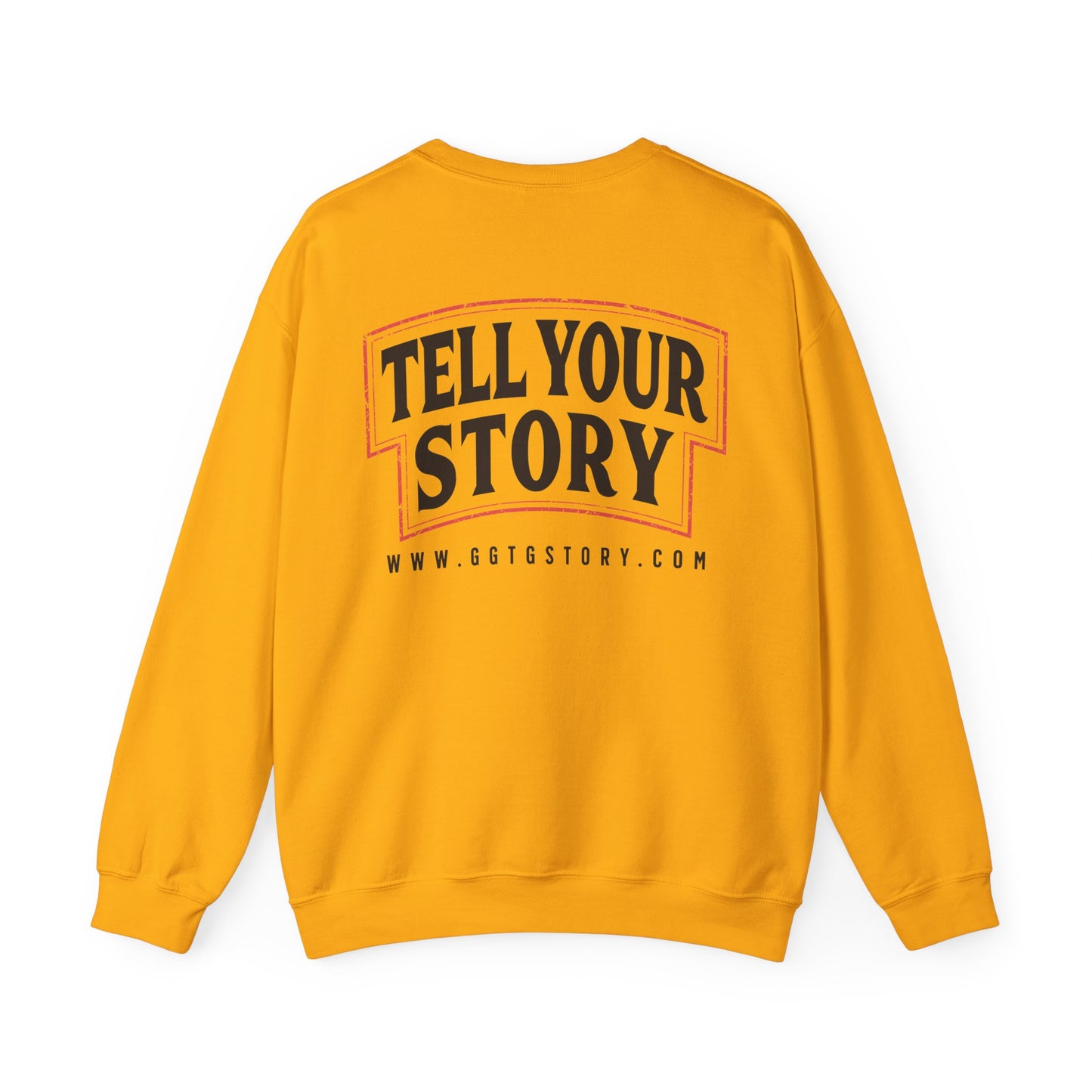 Unisex Crewneck Sweatshirt - "Give God the Glory" & "Tell Your Story" Design