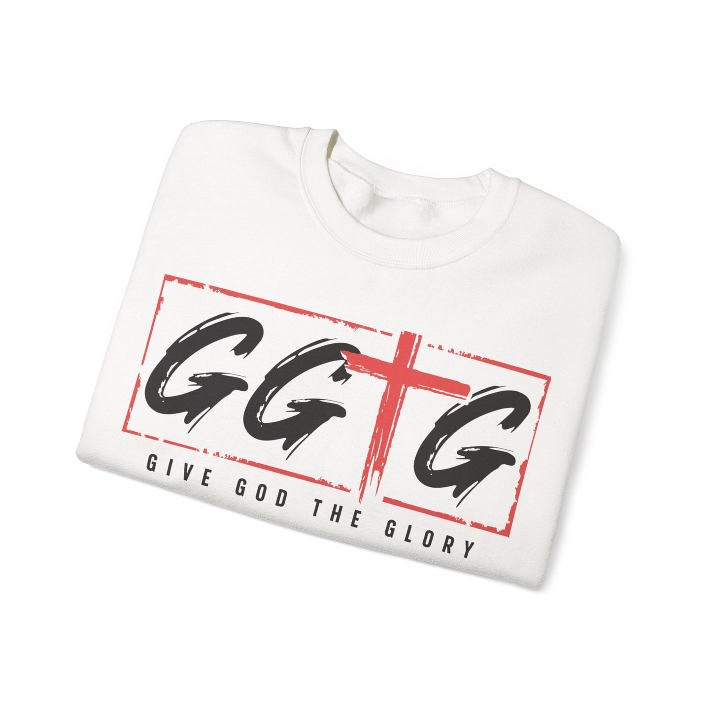 Unisex Crewneck Sweatshirt - "Give God the Glory" & "Tell Your Story" Design