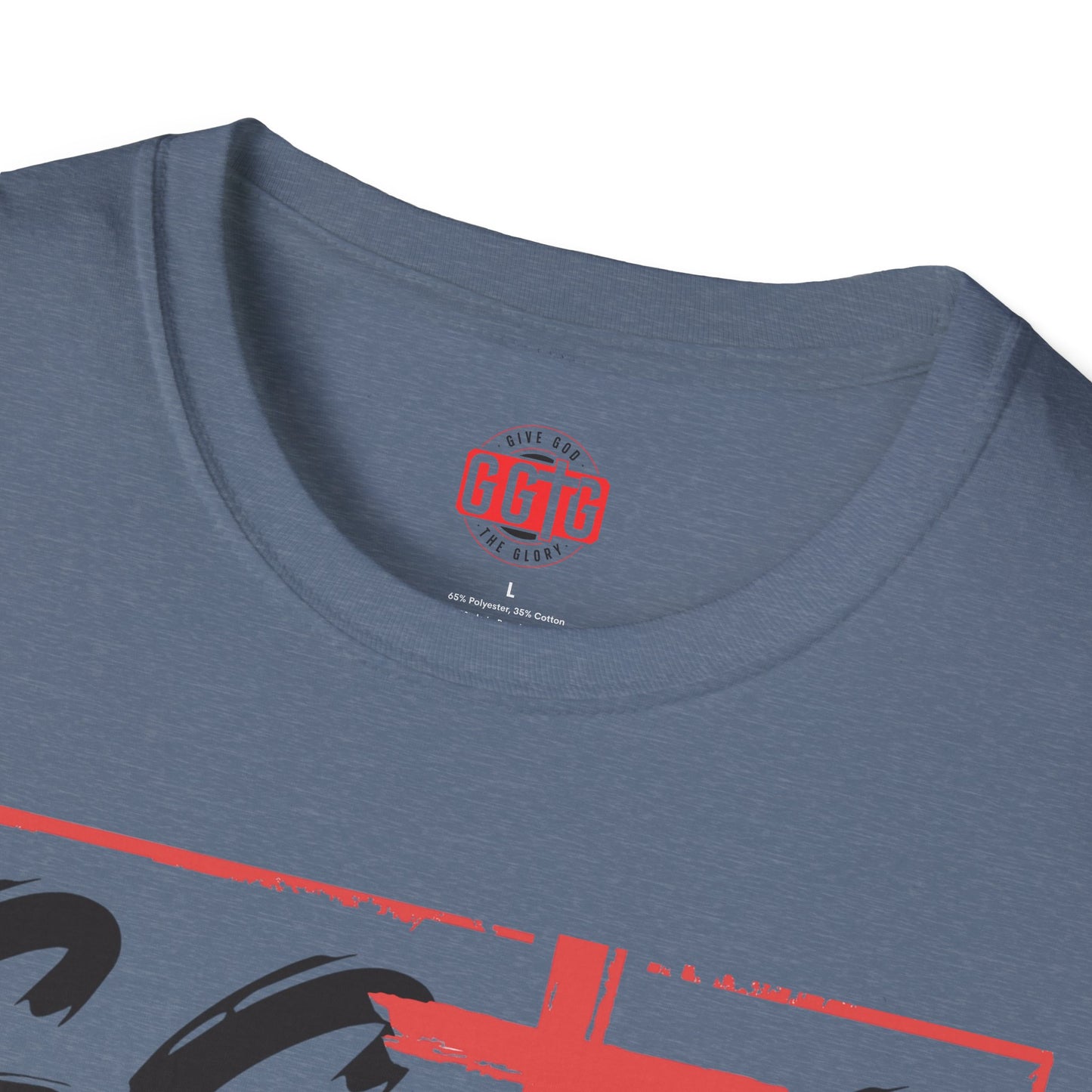 Unisex Inspirational T-Shirt - 'Give God the Glory' & 'Tell Your Story'