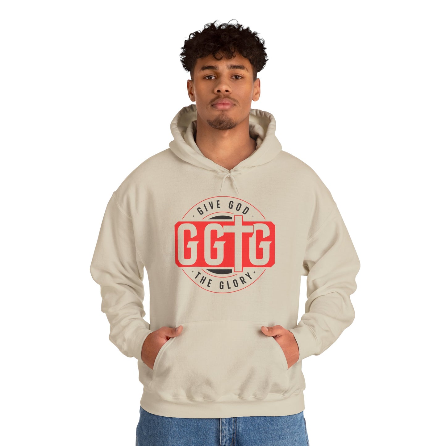 Inspirational Unisex Hoodie - "Give Good The Glory" & "Tell Your Story" Design