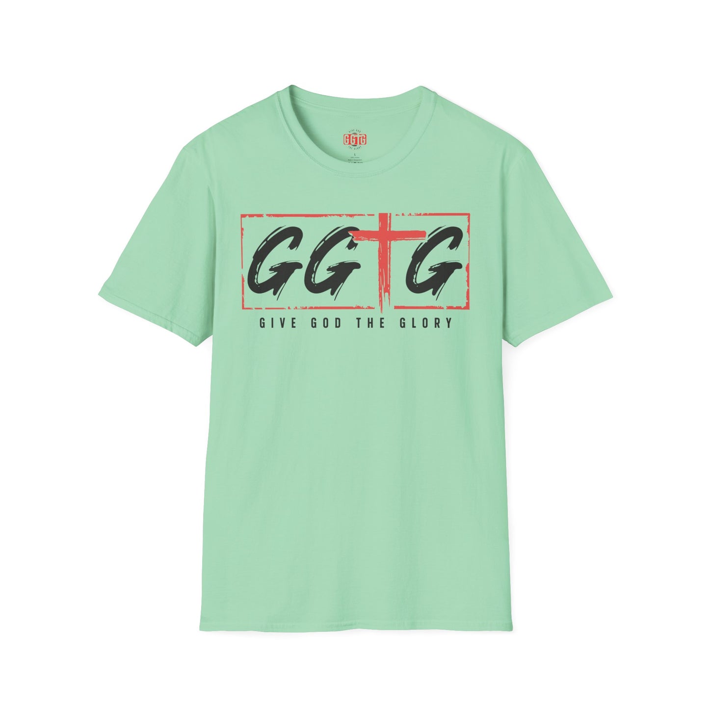 Unisex Inspirational T-Shirt - 'Give God the Glory' & 'Tell Your Story'