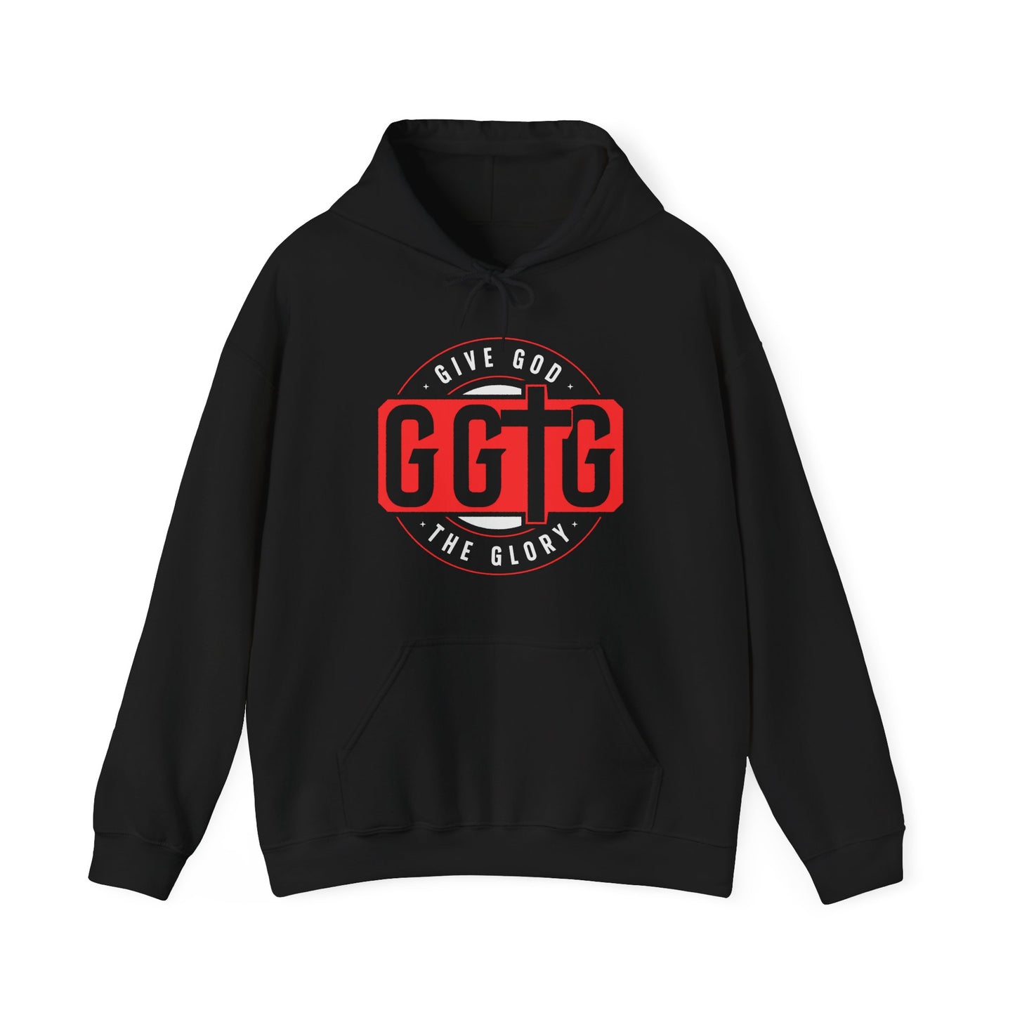 Give God the Glory Unisex Hooded Sweatshirt - Inspirational Comfort Wear