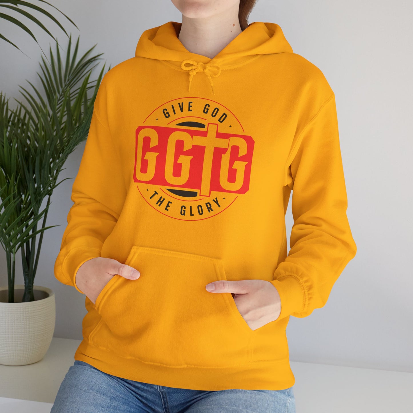Inspirational Unisex Hoodie - "Give Good The Glory" & "Tell Your Story" Design