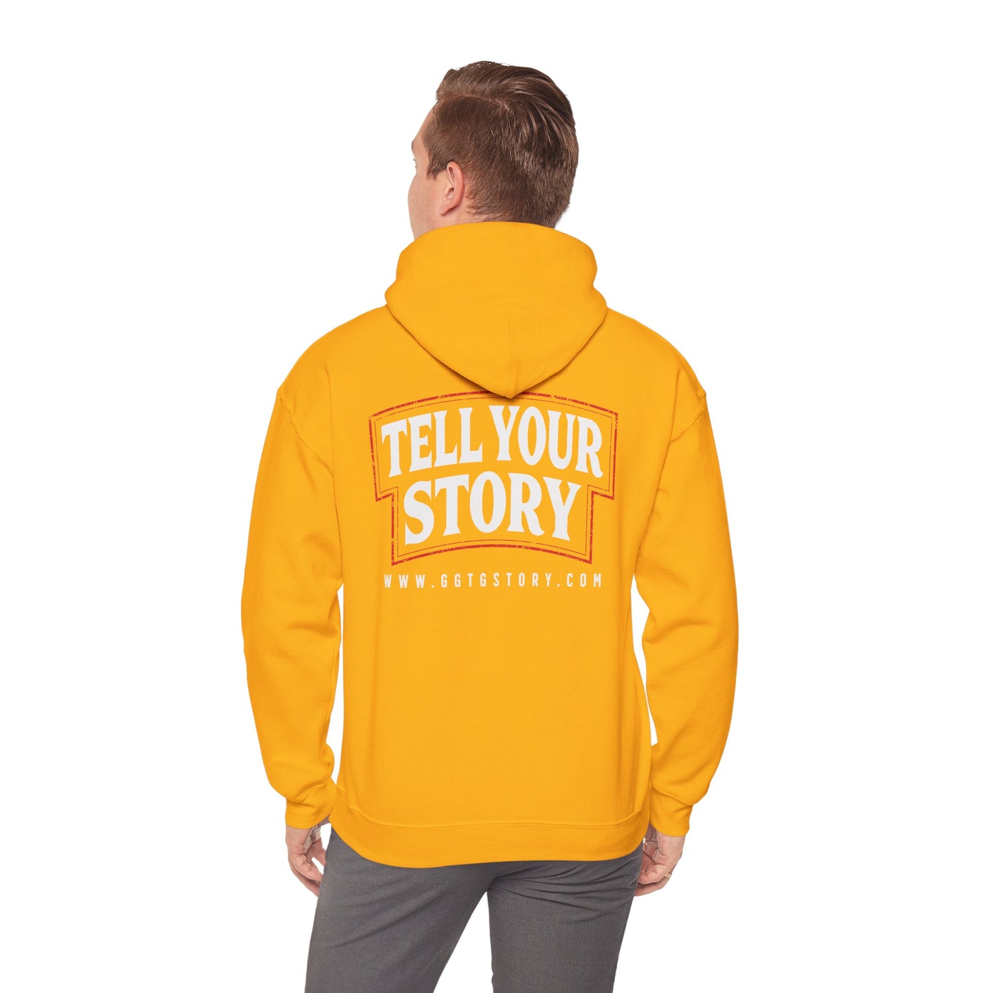 Give God the Glory Unisex Hooded Sweatshirt - Inspirational Comfort Wear
