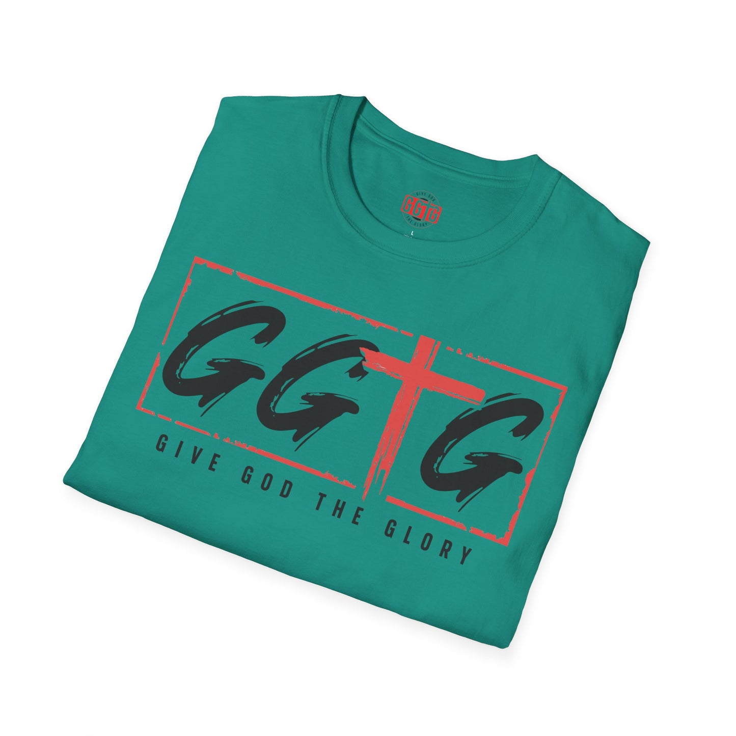 Unisex Inspirational T-Shirt - 'Give God the Glory' & 'Tell Your Story'