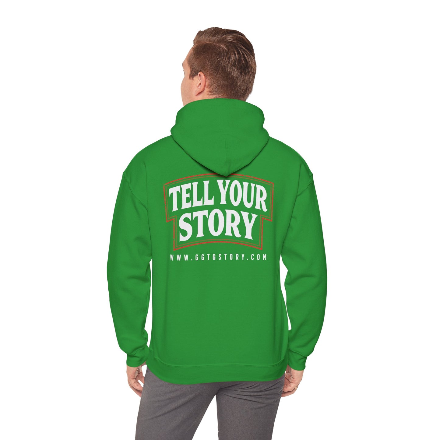 Give God the Glory Unisex Hooded Sweatshirt - Inspirational Comfort Wear