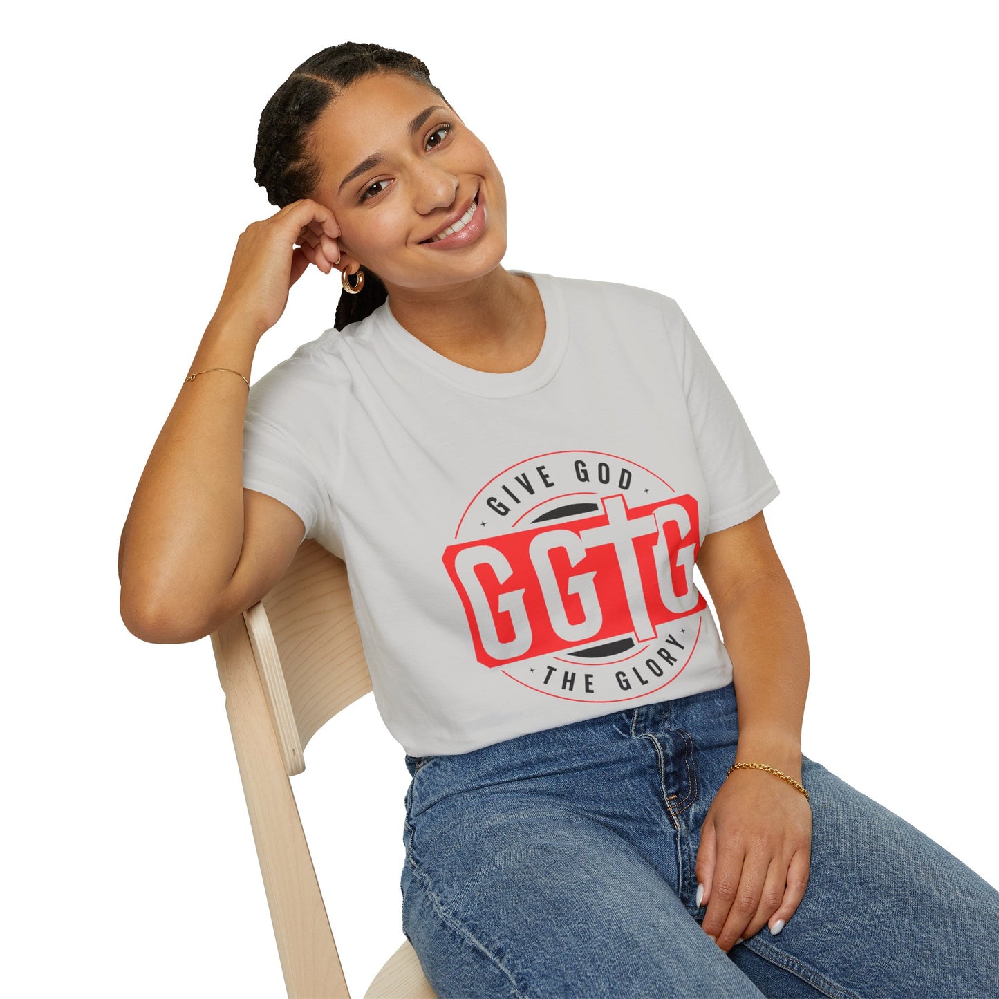 Inspirational Unisex T-Shirt - "Give God The Glory" & "Tell Your Story"