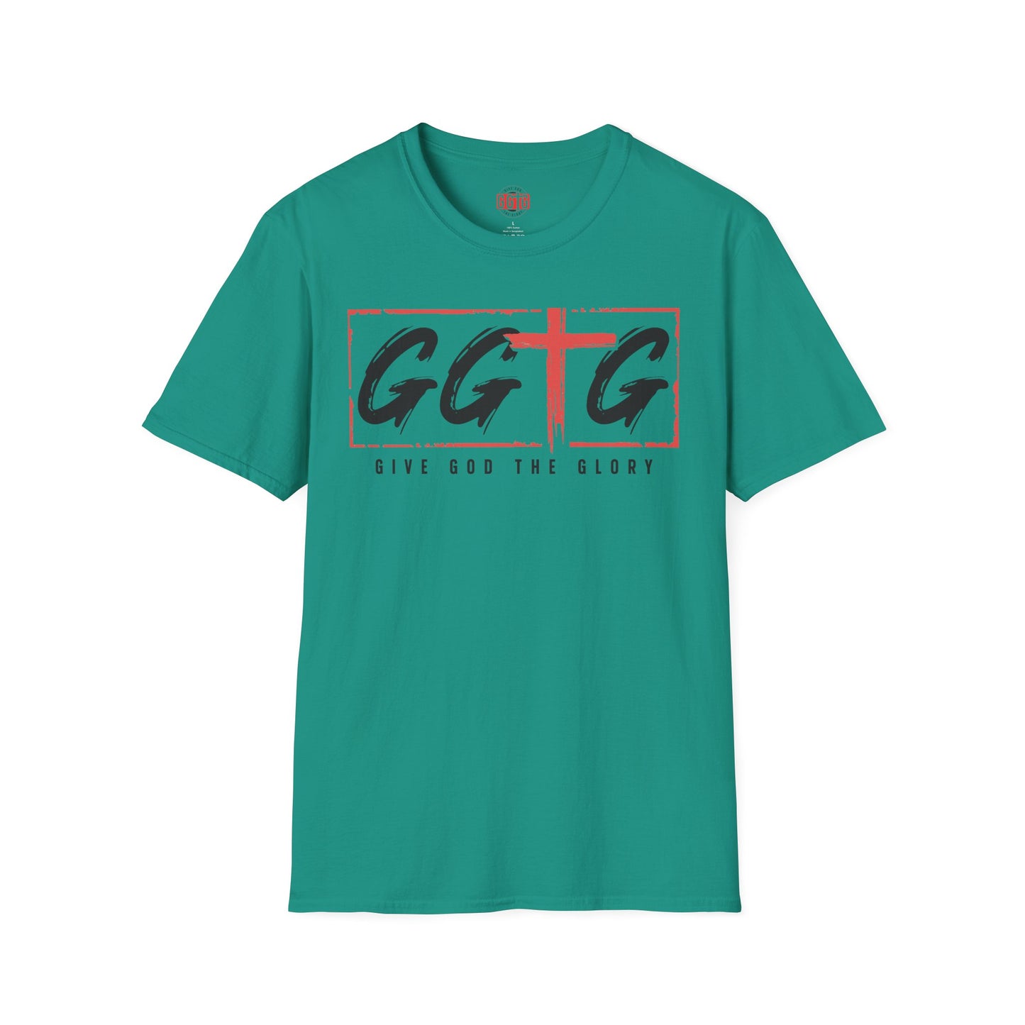 Unisex Inspirational T-Shirt - 'Give God the Glory' & 'Tell Your Story'
