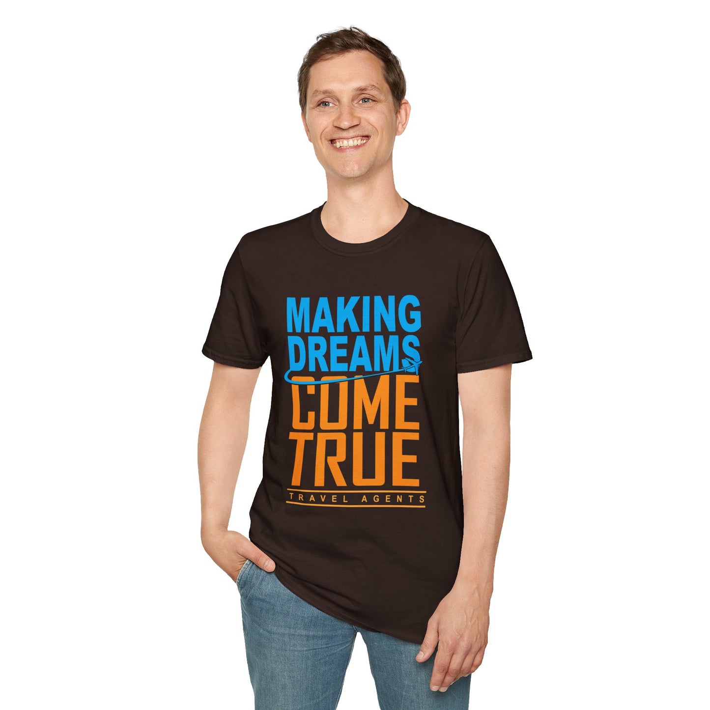 Travel Agent T-Shirt — "MakingDreams Travel Agent" Graphic Tee