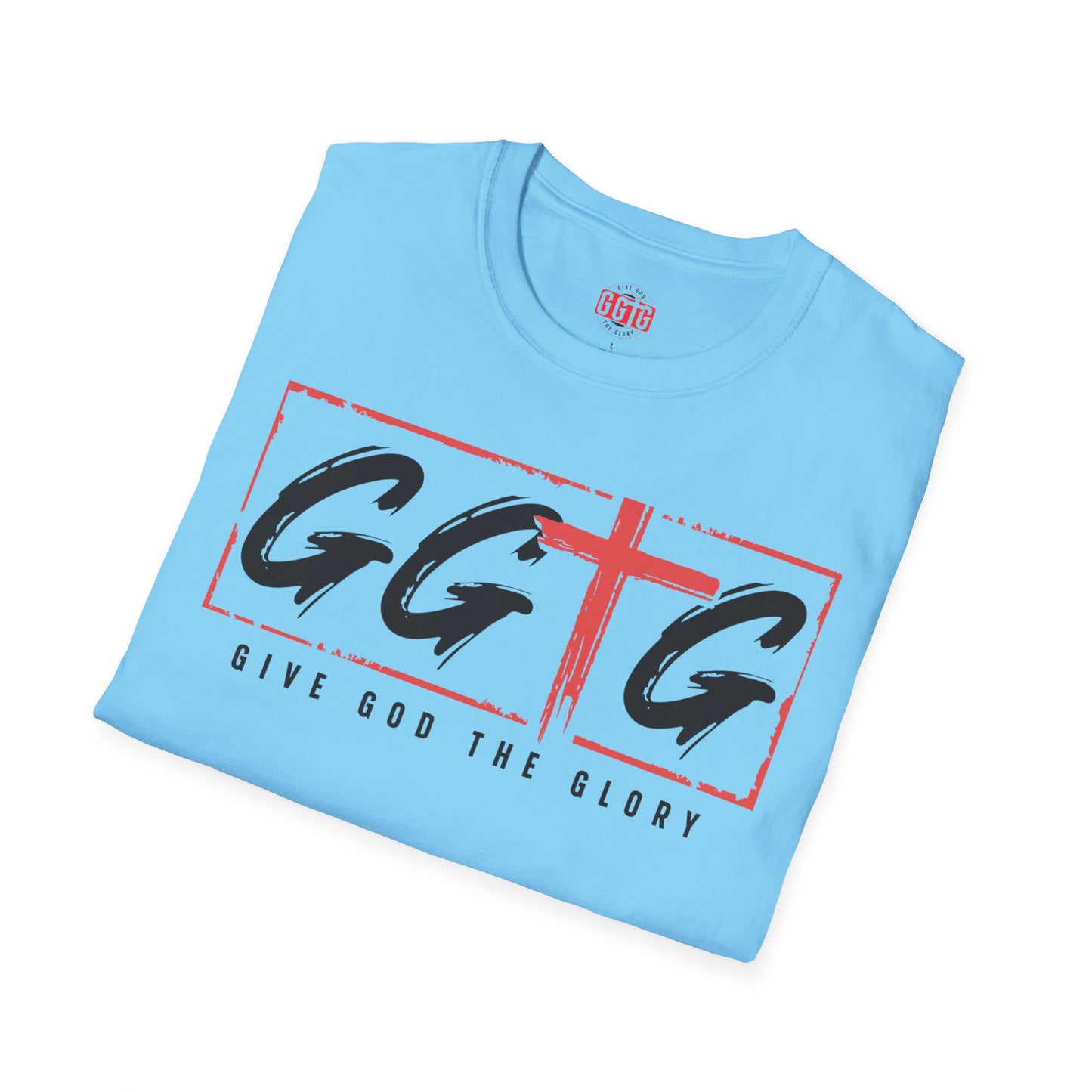 Unisex Inspirational T-Shirt - 'Give God the Glory' & 'Tell Your Story'