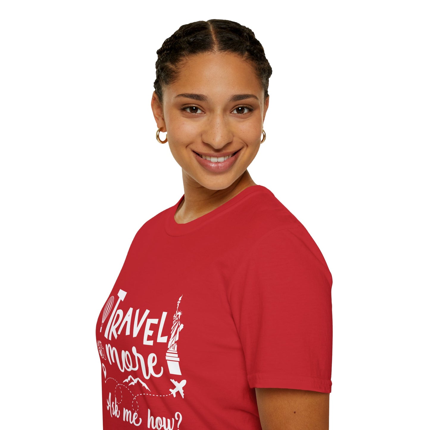 Travel Agent T-Shirt — " Travel More Travel Agent" Graphic Tee