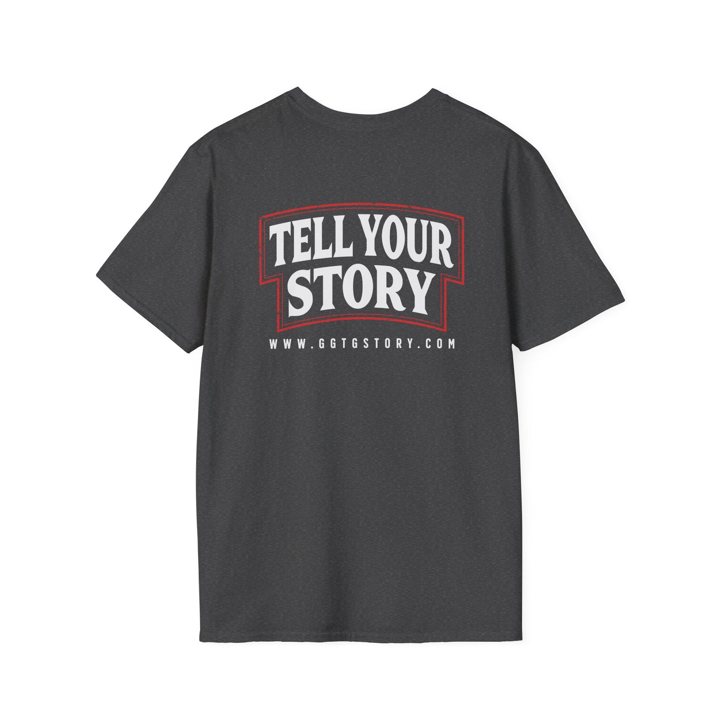 Unisex Softstyle T-Shirt - 'Give God the Glory & Tell Your Story' Inspirational Tee