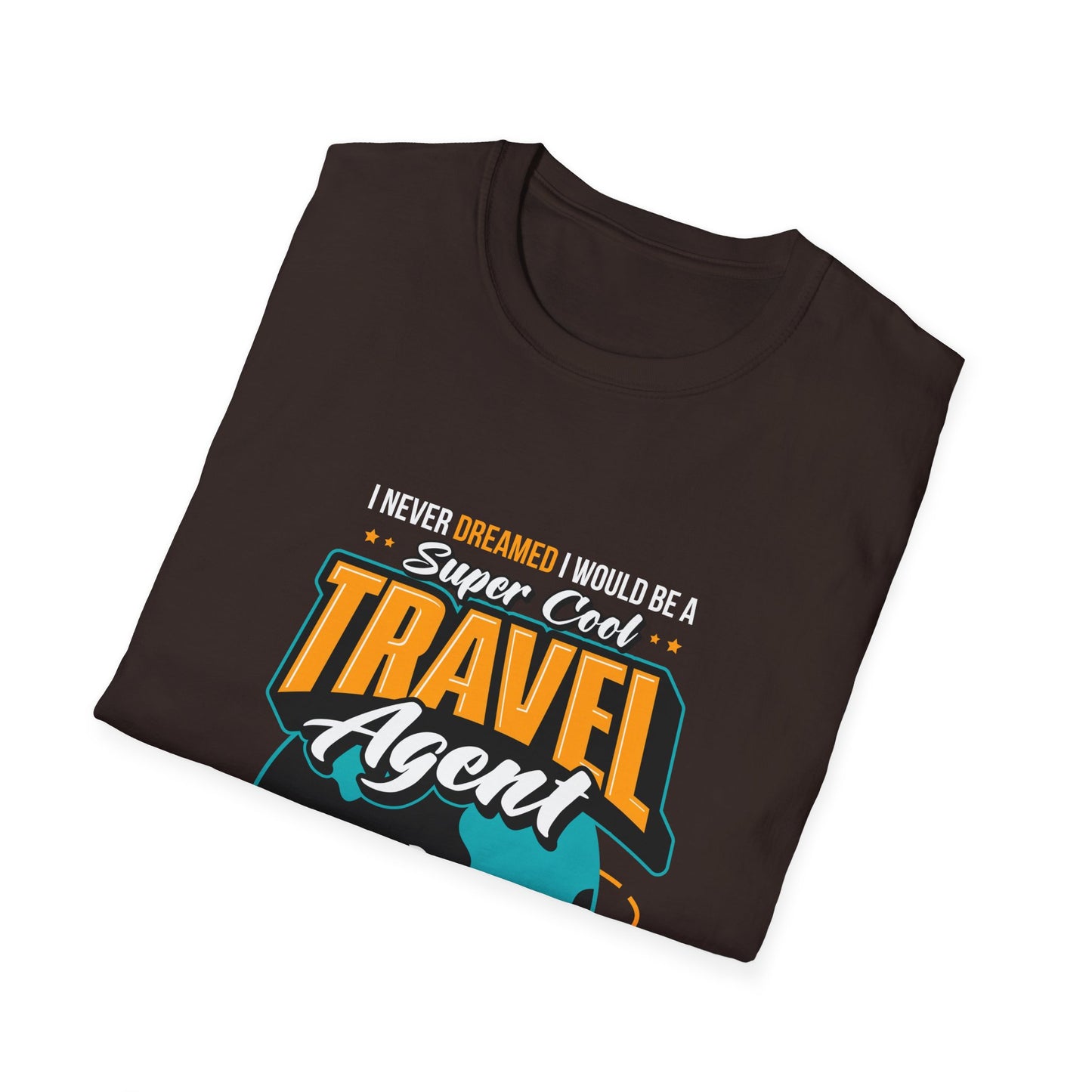 Travel Agent T-Shirt — "Super Cool Travel Agent" Graphic Tee