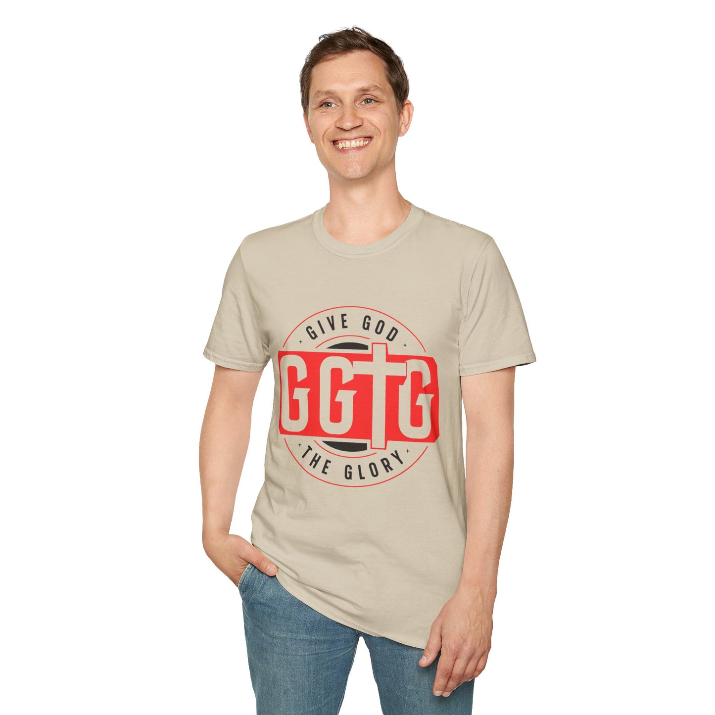 Inspirational Unisex T-Shirt - "Give God The Glory" & "Tell Your Story"