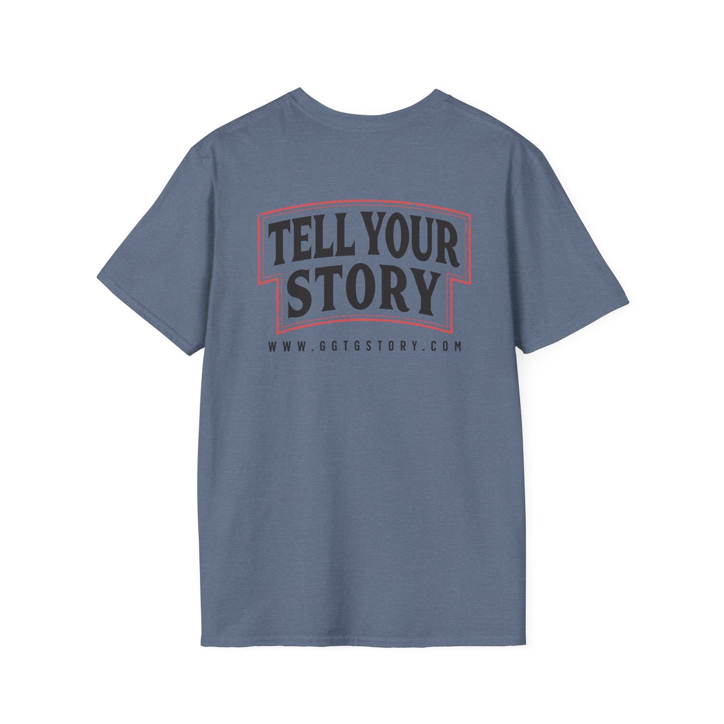 Unisex Inspirational T-Shirt - 'Give God the Glory' & 'Tell Your Story'