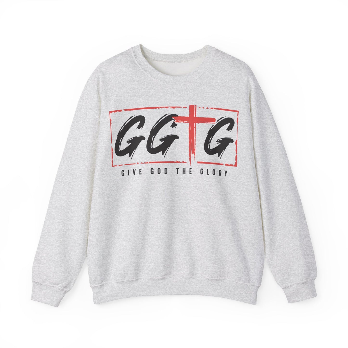 Unisex Crewneck Sweatshirt - "Give God the Glory" & "Tell Your Story" Design